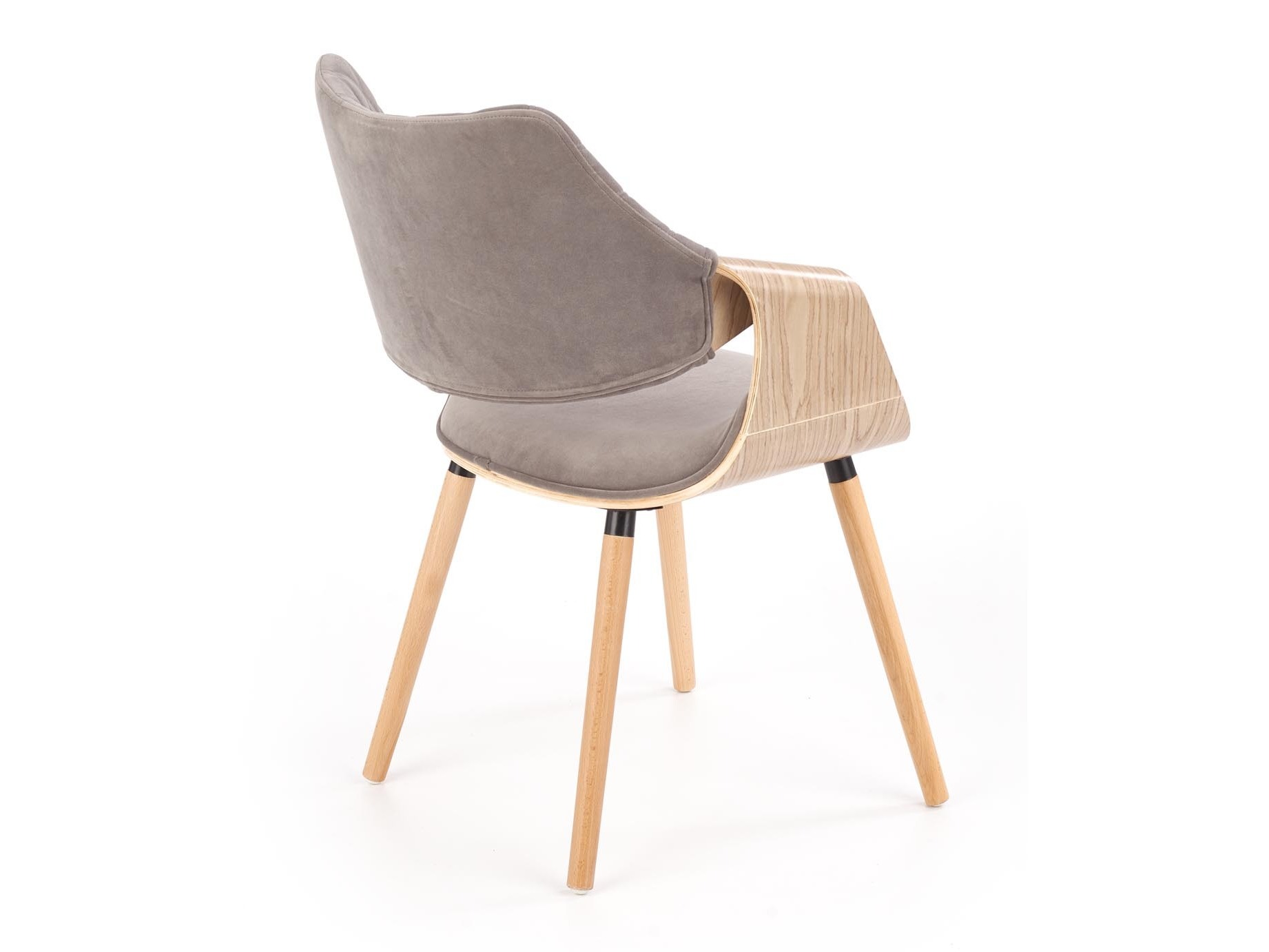 Stoel Houston 720 (Licht hout + Grijs)
