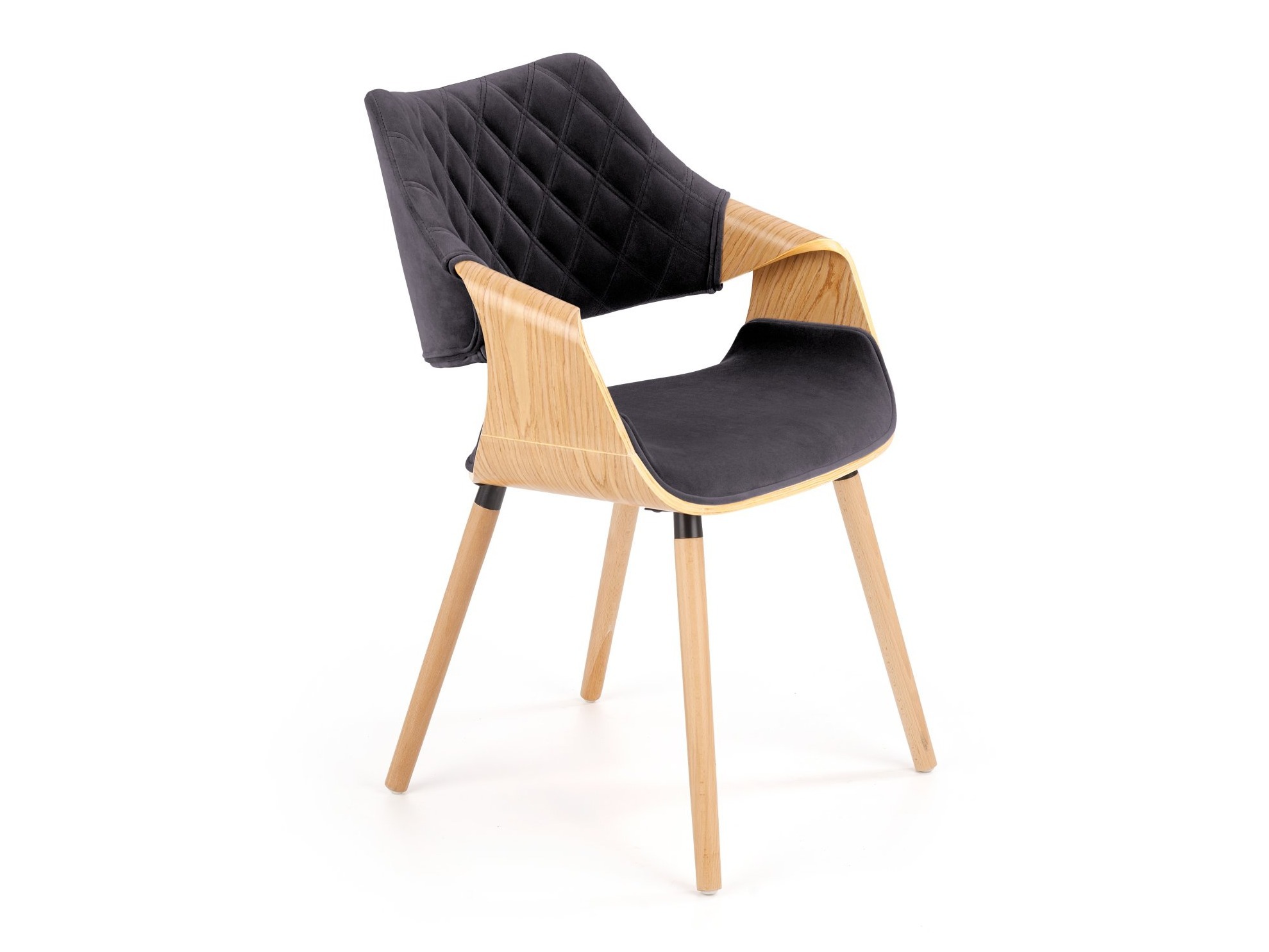 Stoel Houston 720 (Licht hout + Zwart)