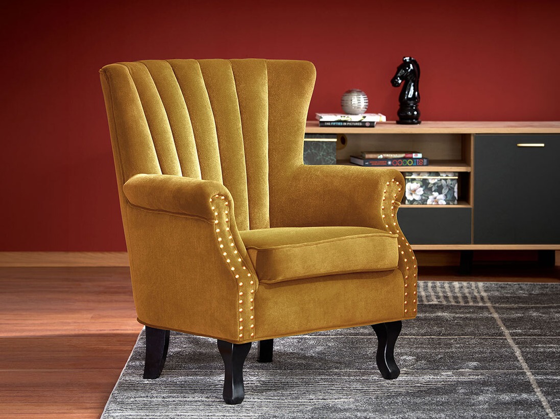 Fauteuil Houston 1105 (Donkergeel)