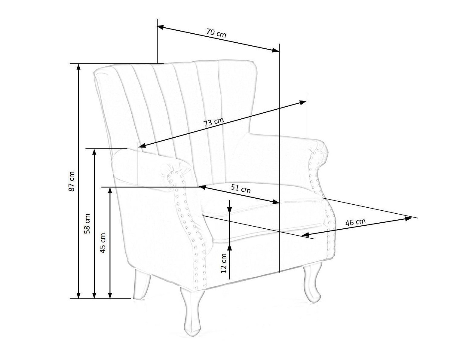 Fauteuil Houston 1105 (Grijs)