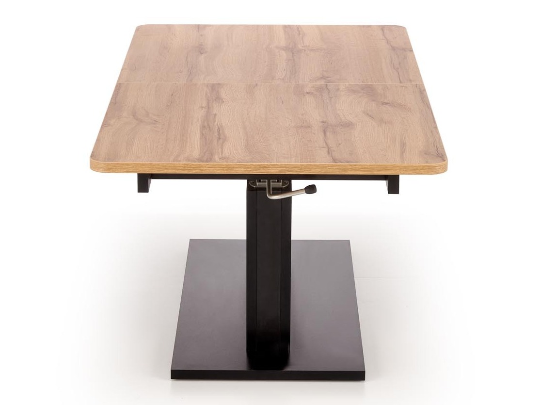 Transformeerbare salontafel Houston 1253 (Wotan eik + Zwart)