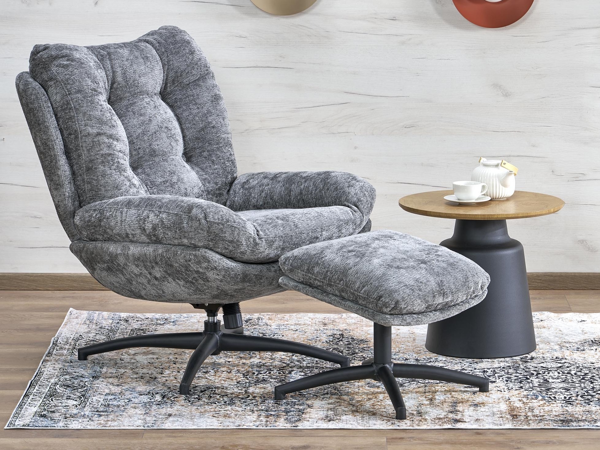 Fauteuil Houston 1900 (Grijs)