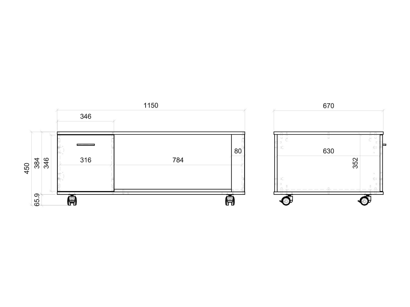 Salontafel Tencati 105