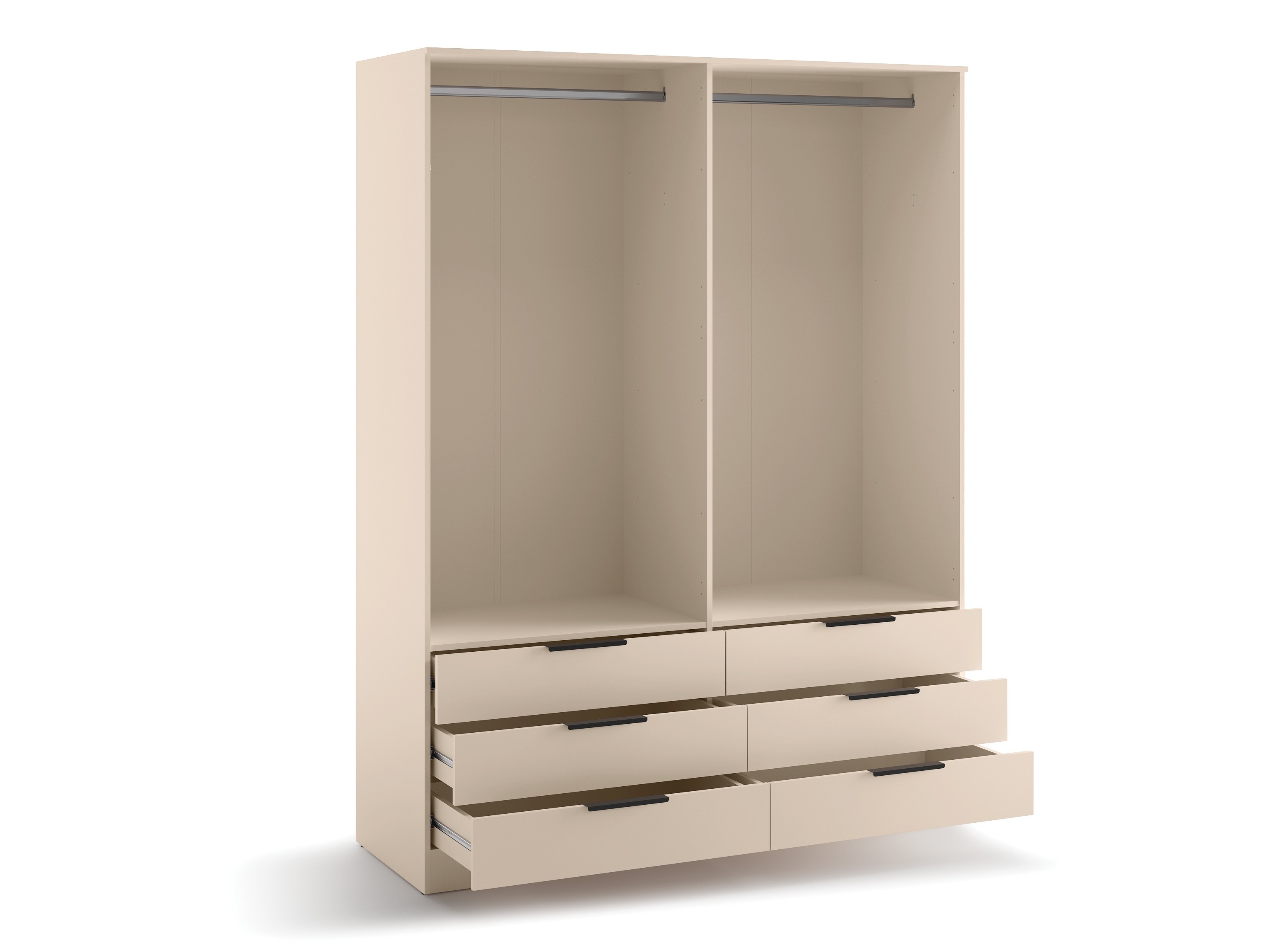 Kledingkast Fresno 182 (Beige)
