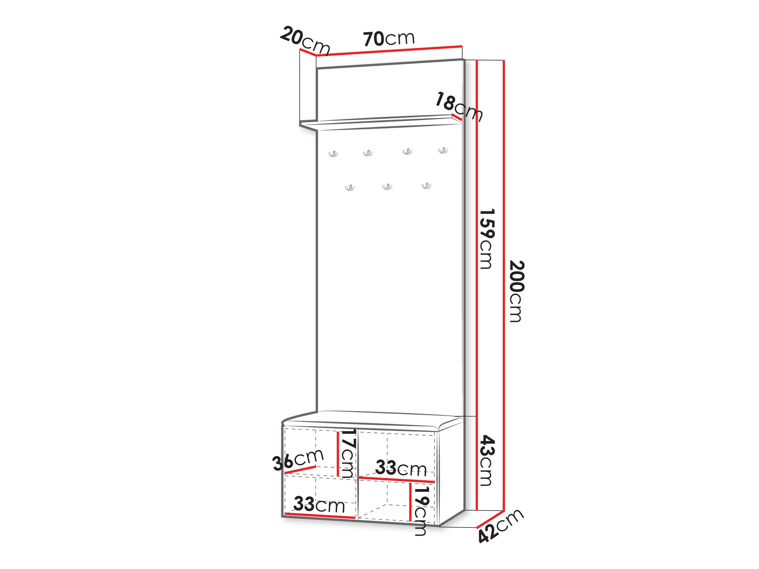 Gangmeubelset Comfivo Magister