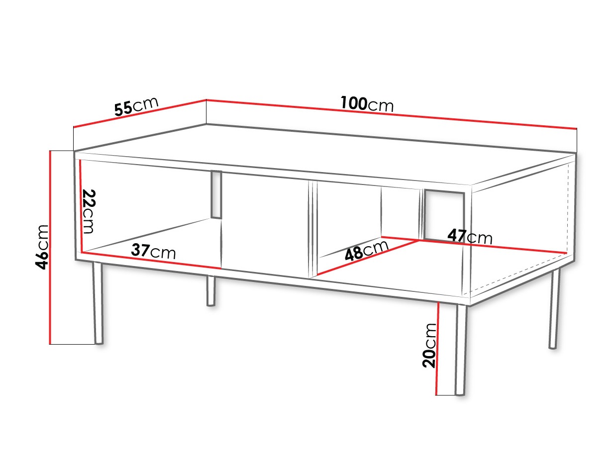 Salontafel Morbala 101
