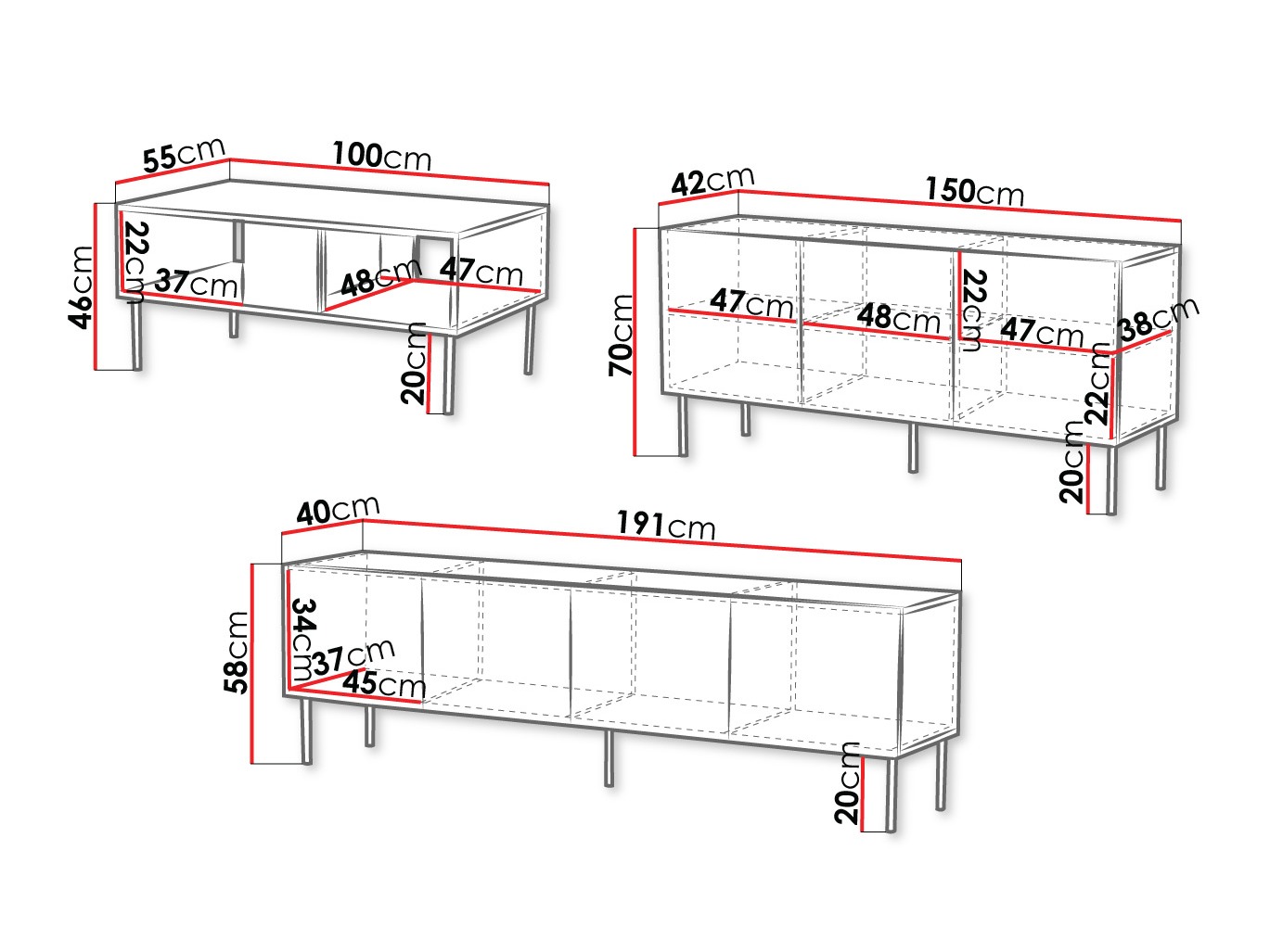 Woonkamerset Morbala 106