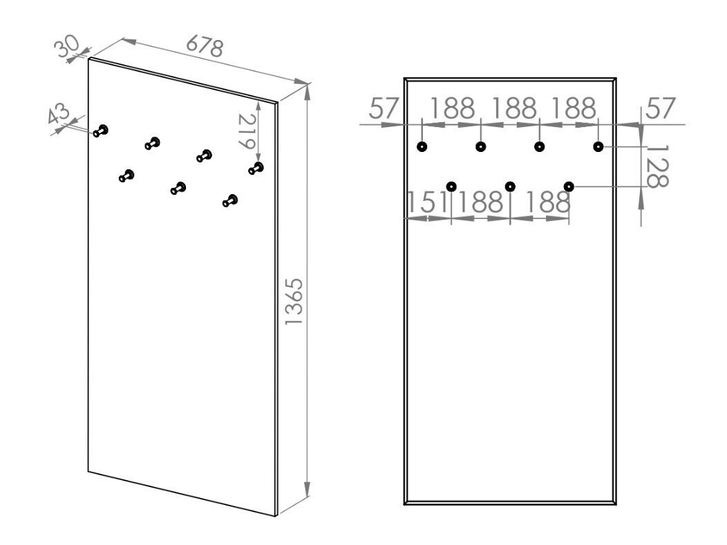 Gangmeubelset Marmeli 133