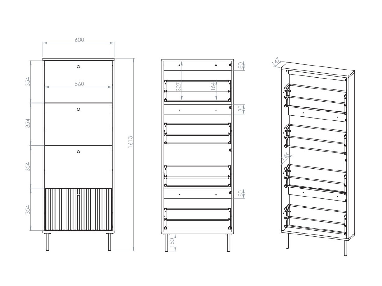 Gangmeubelset Marmeli 134