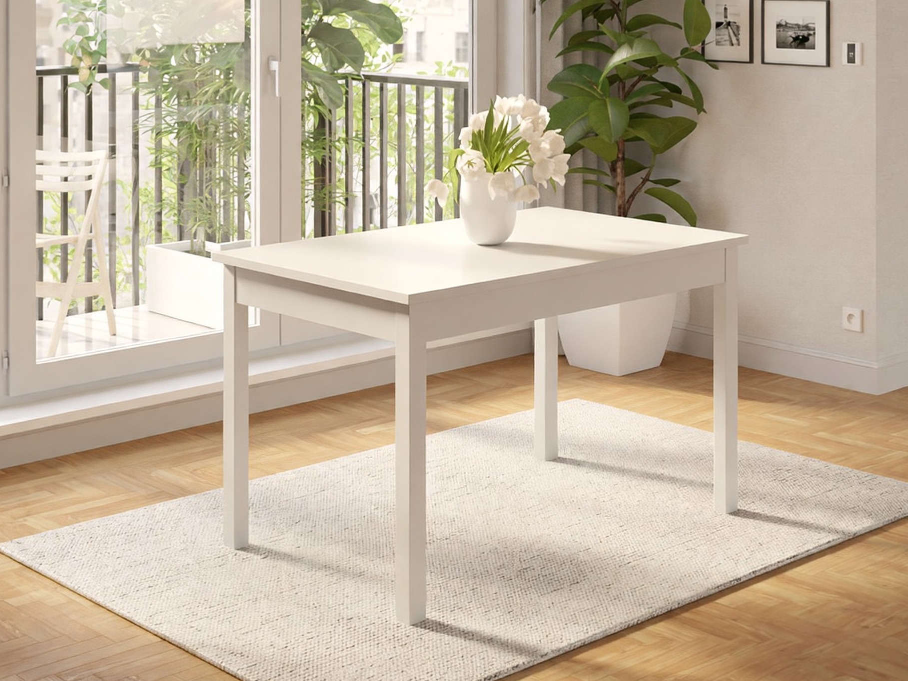 Tafel Bristol 220 (Wit)