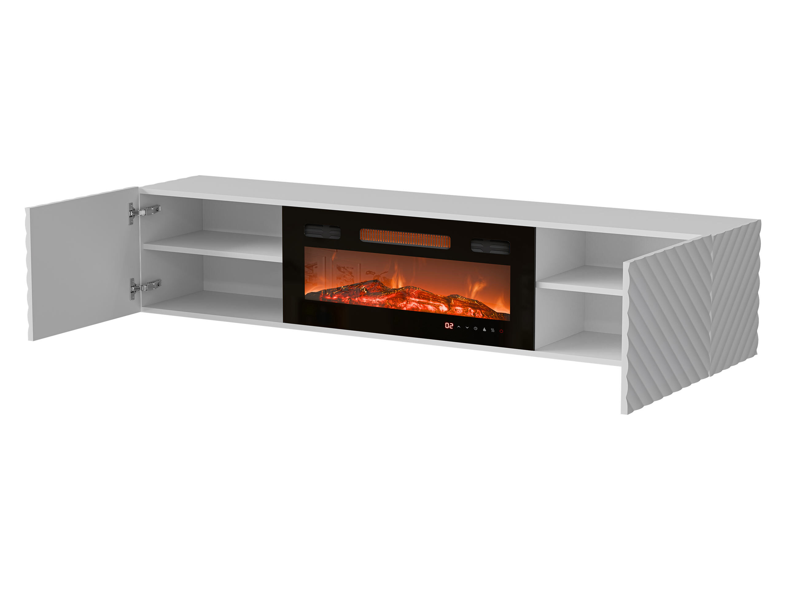 TV-meubel Charlotte 207 (Zwart)
