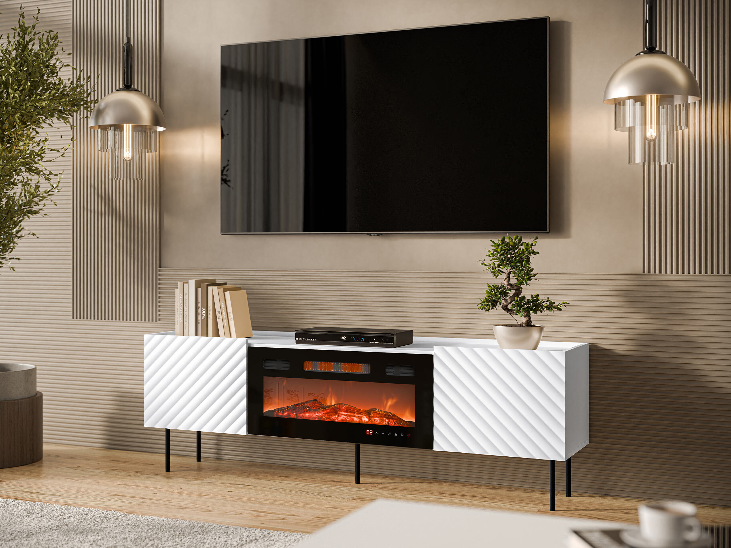 TV-meubel Sillen III (Wit)