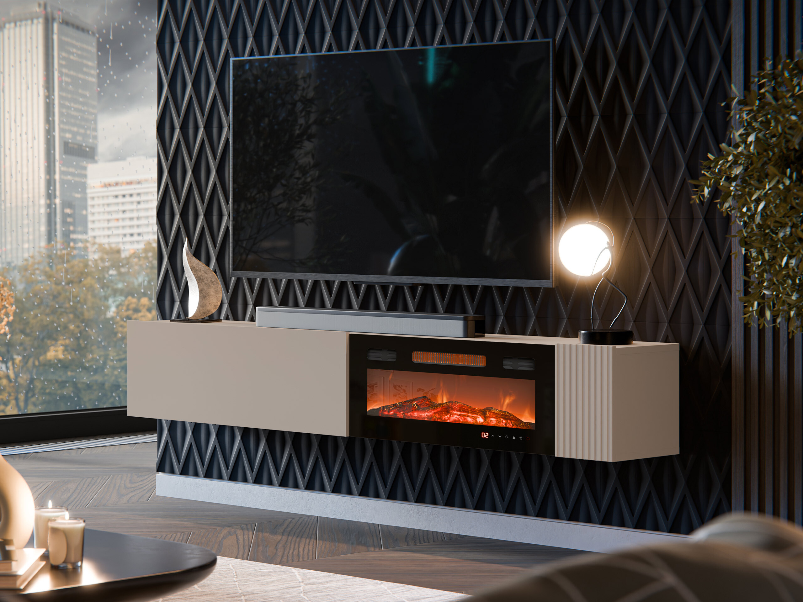 TV-meubel Species I (Kasjmier)