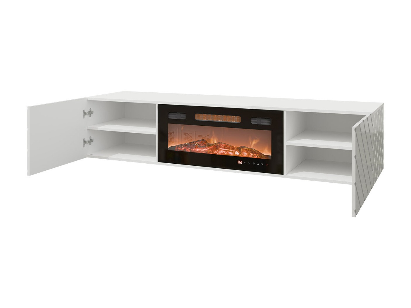 TV-meubel Mensura (Wit + Zwart)