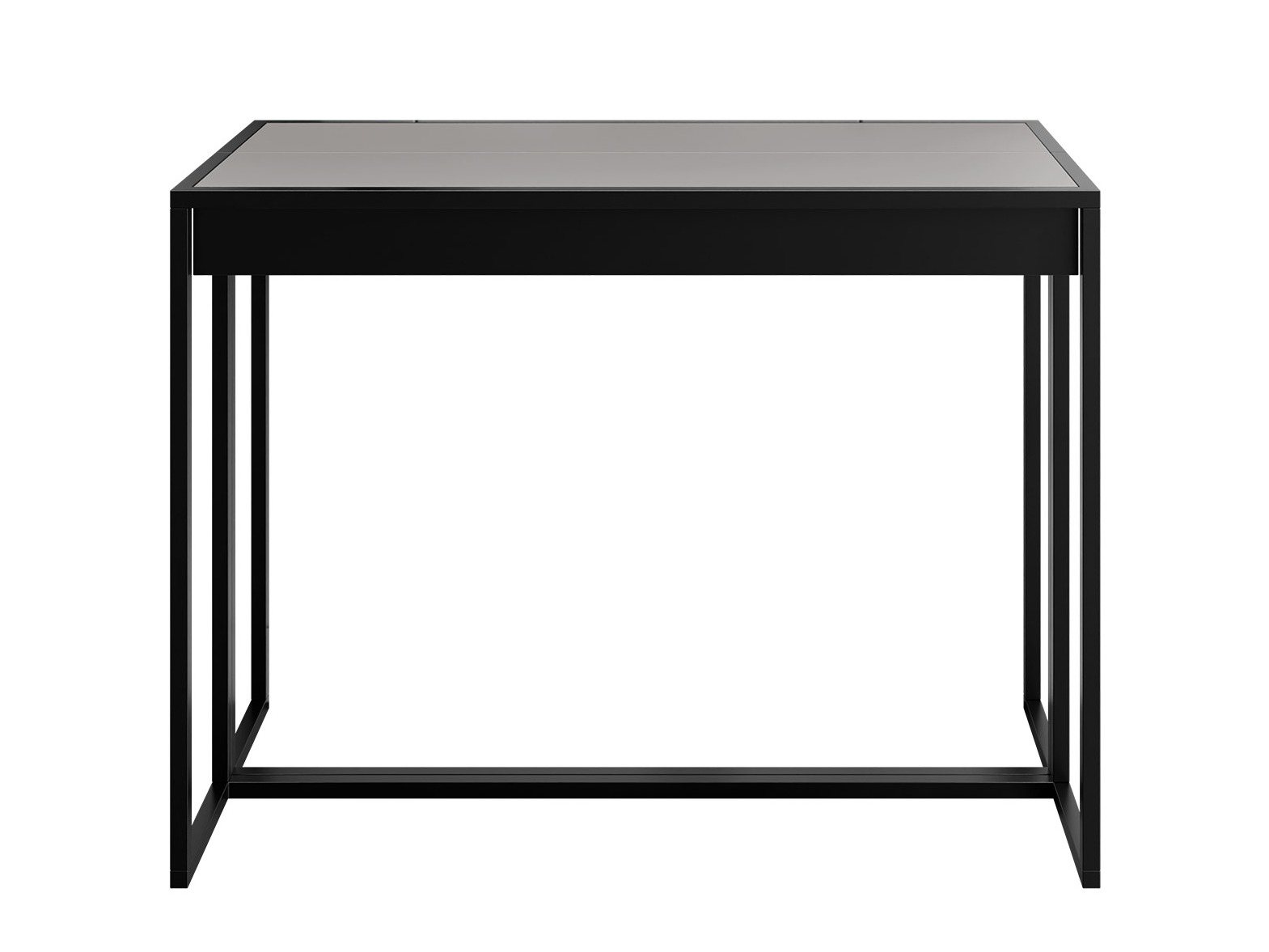 Inklapbare tafel Oswego 180 (Zwart + Grafiet)