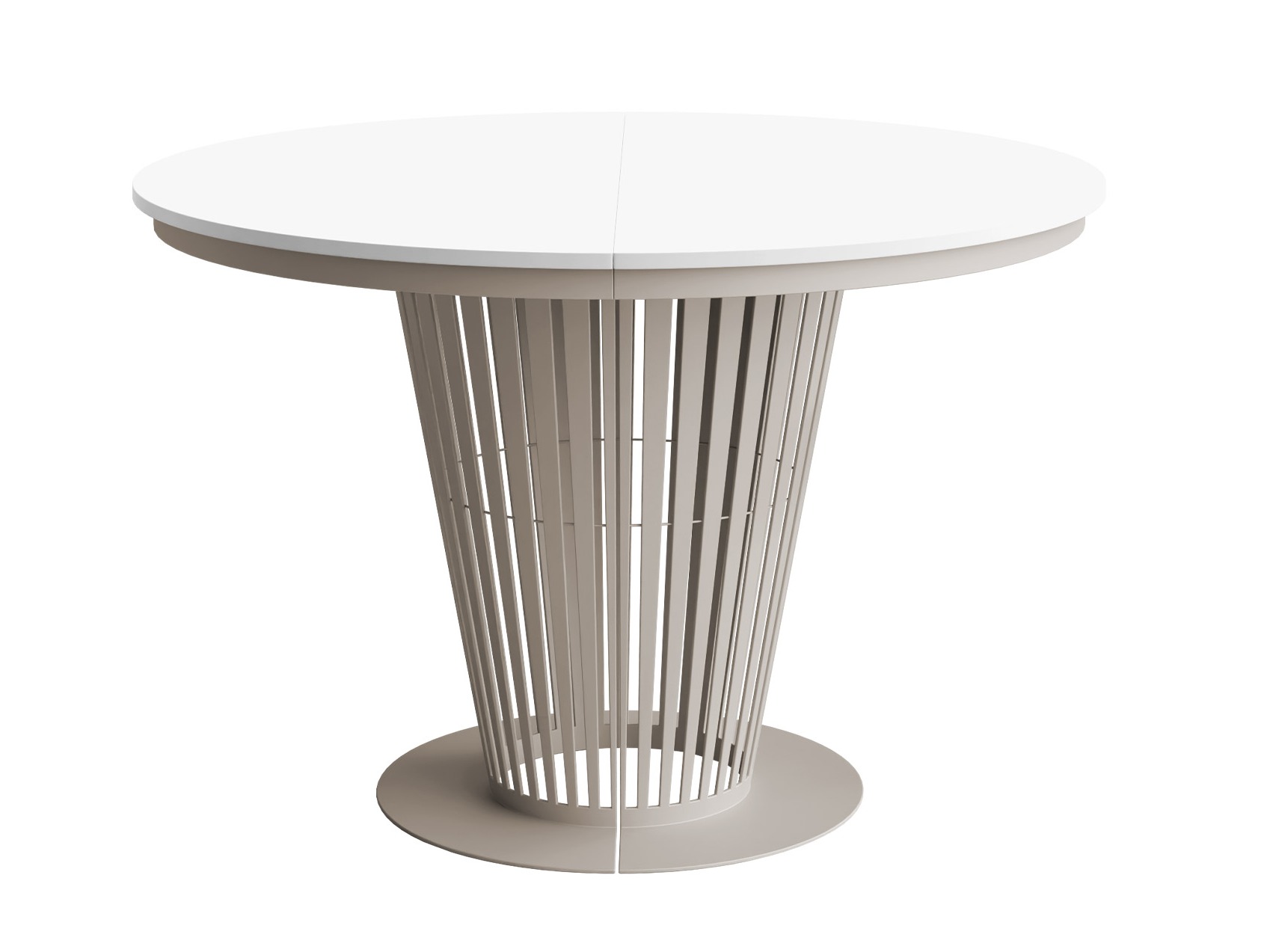 Tafel Oswego 179 (Kasjmier + Wit)
