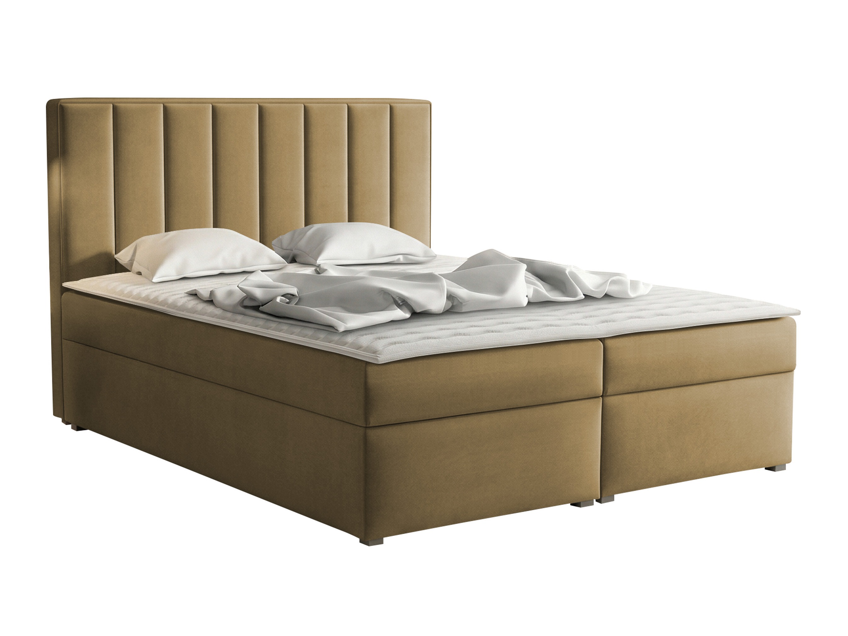 Boxspring Pomona 116 (Magic fluweel 2206)
