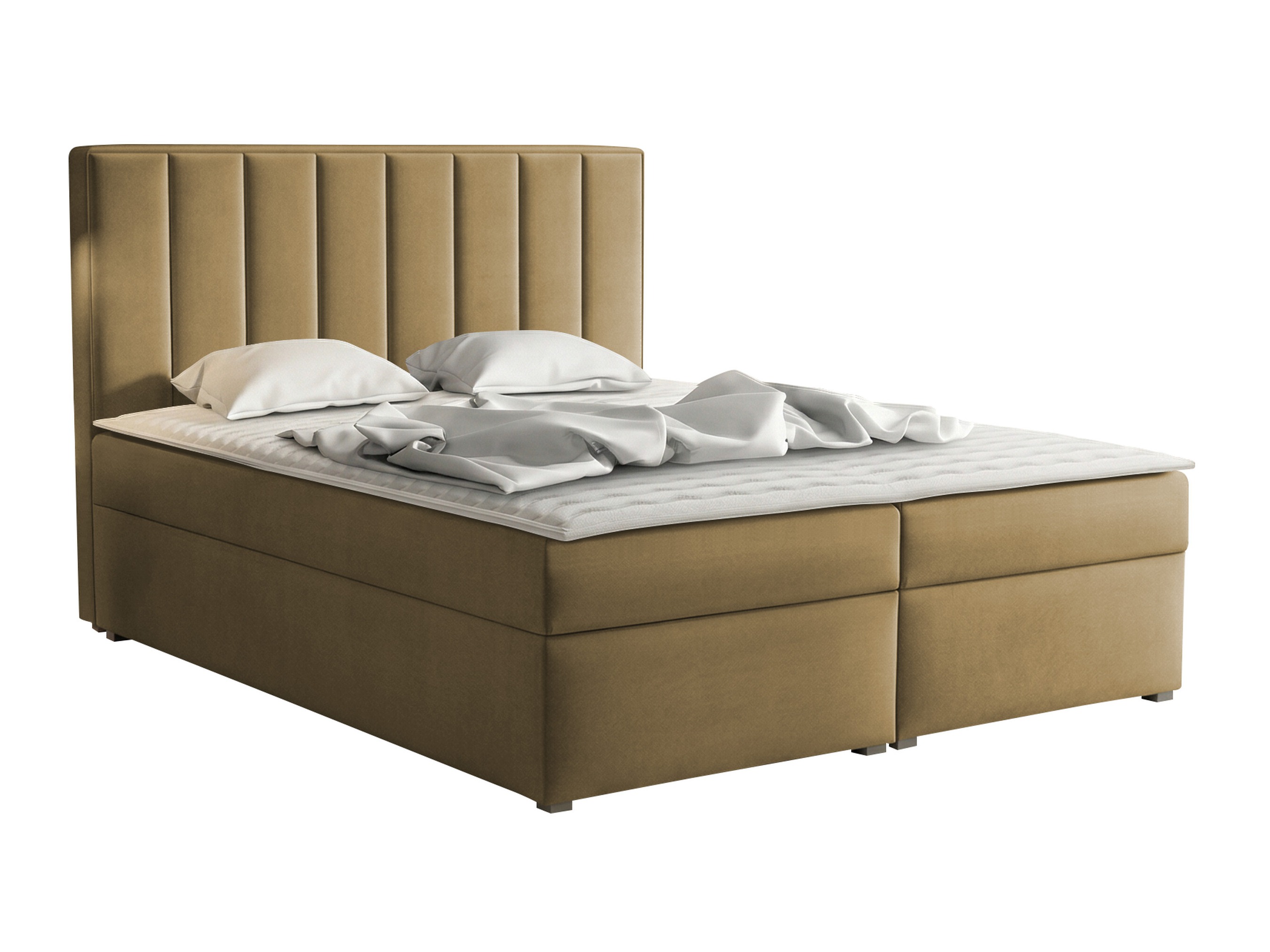 Boxspring Pomona 116 (Magic fluweel 2206)