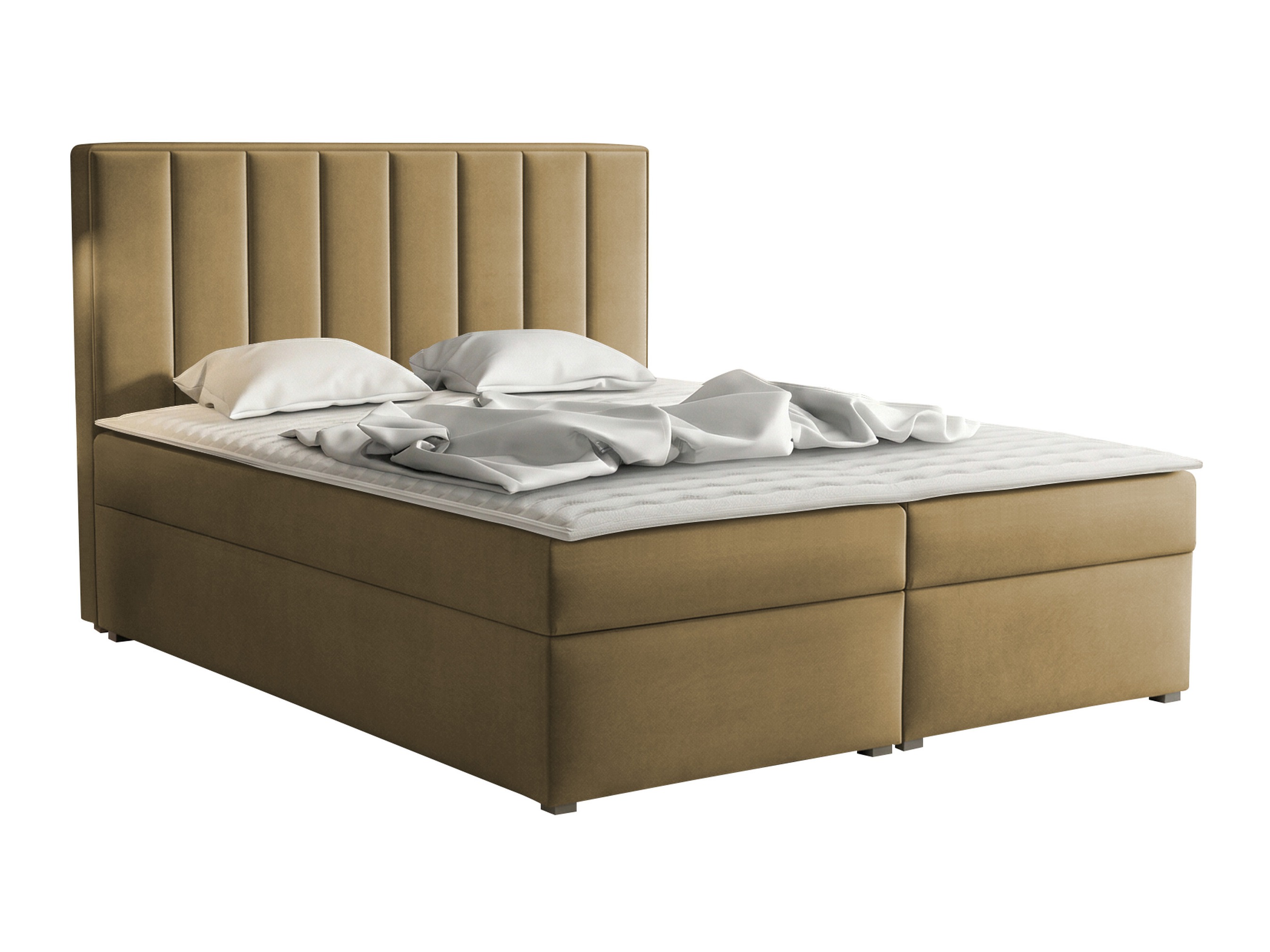 Boxspring Pomona 116 (Magic fluweel 2206)