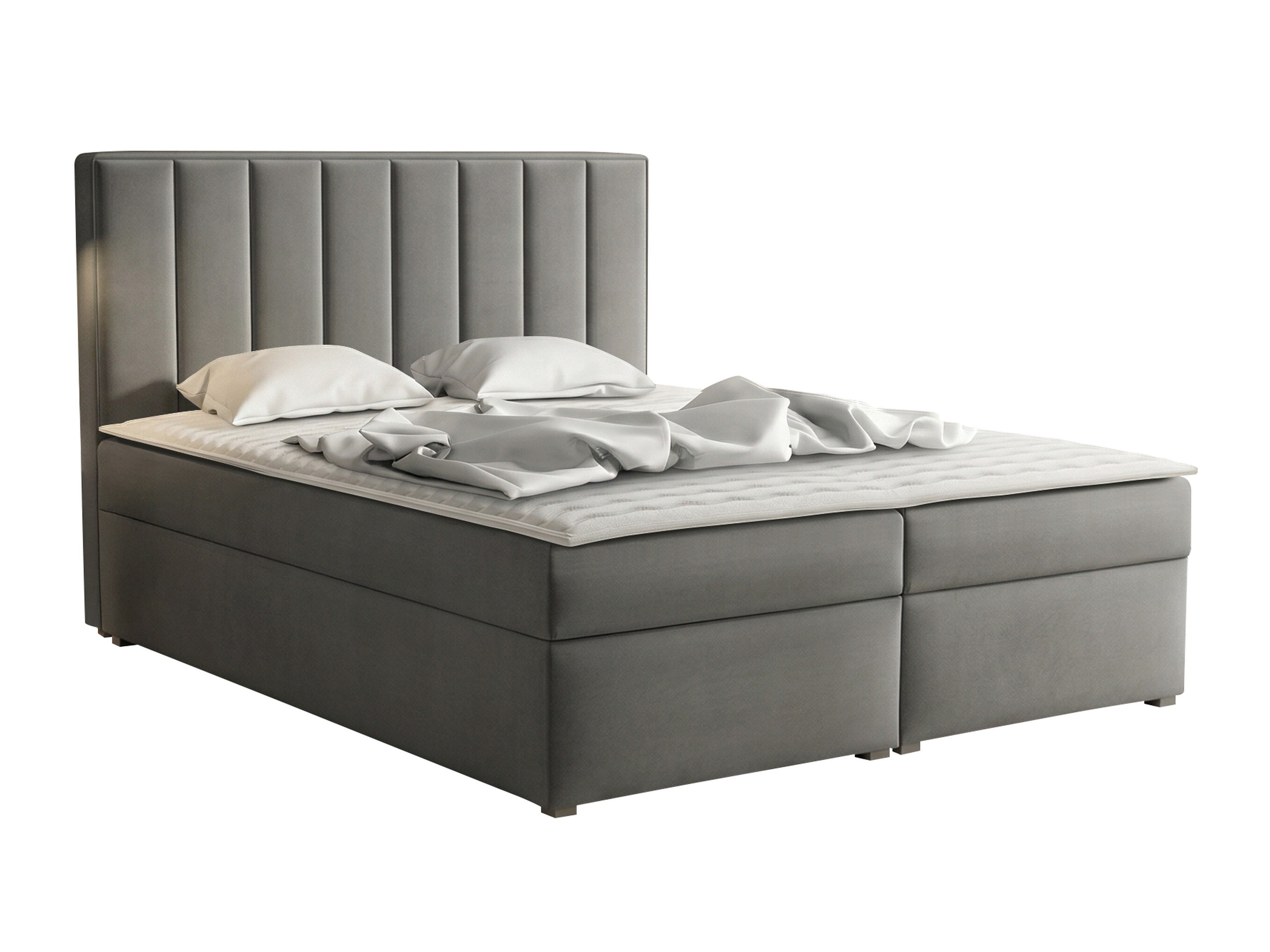 Boxspring Pomona 116 (Magic fluweel 2217)