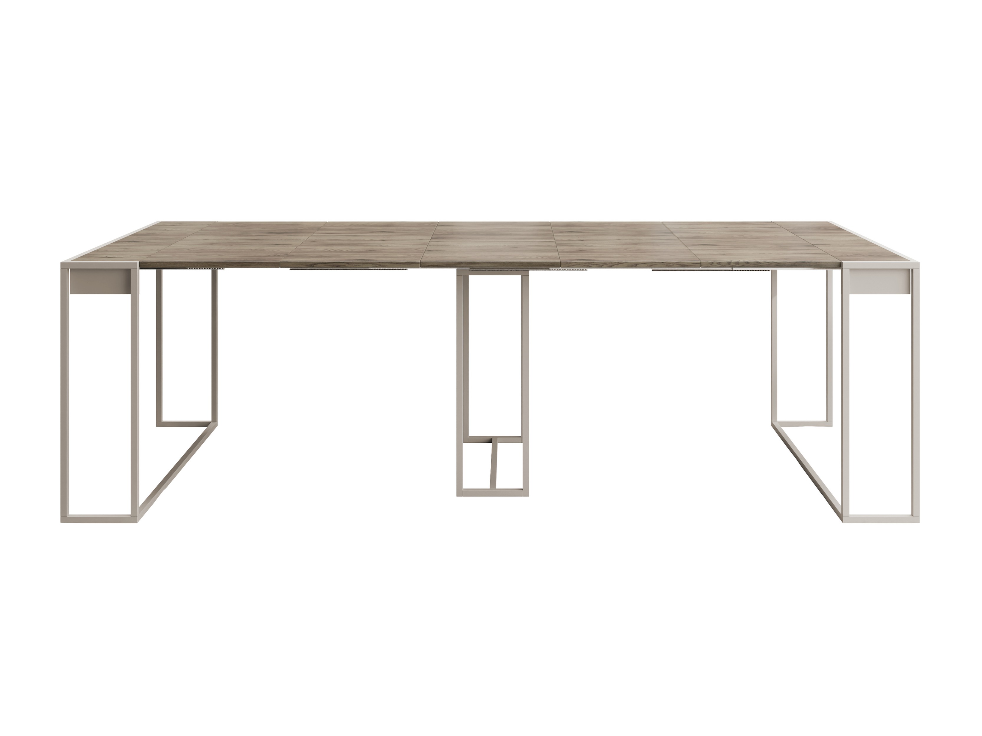 Inklapbare tafel Oswego 180 (Donkere eik + Kasjmier)