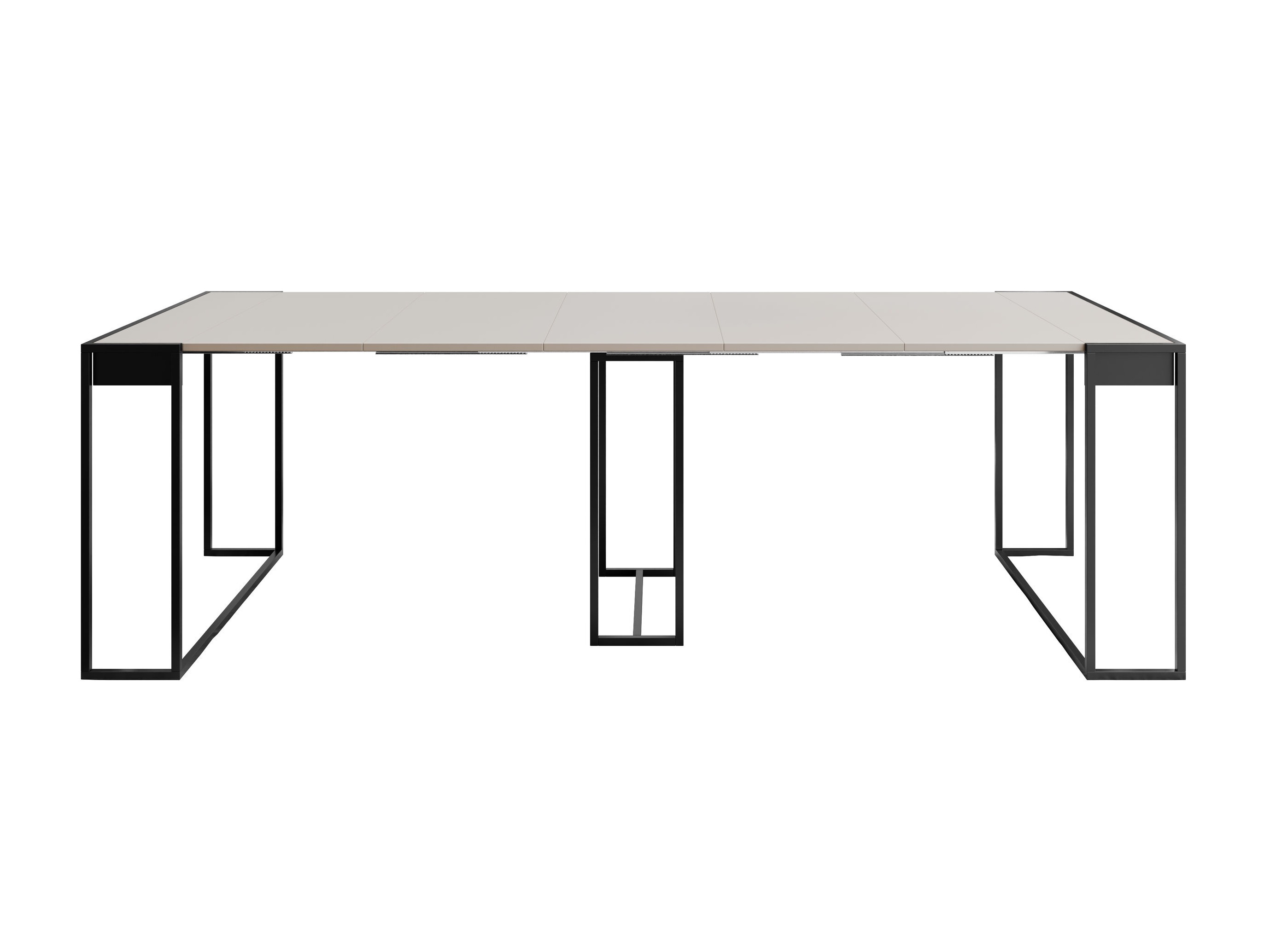 Inklapbare tafel Oswego 180 (Zwart + Kasjmier)