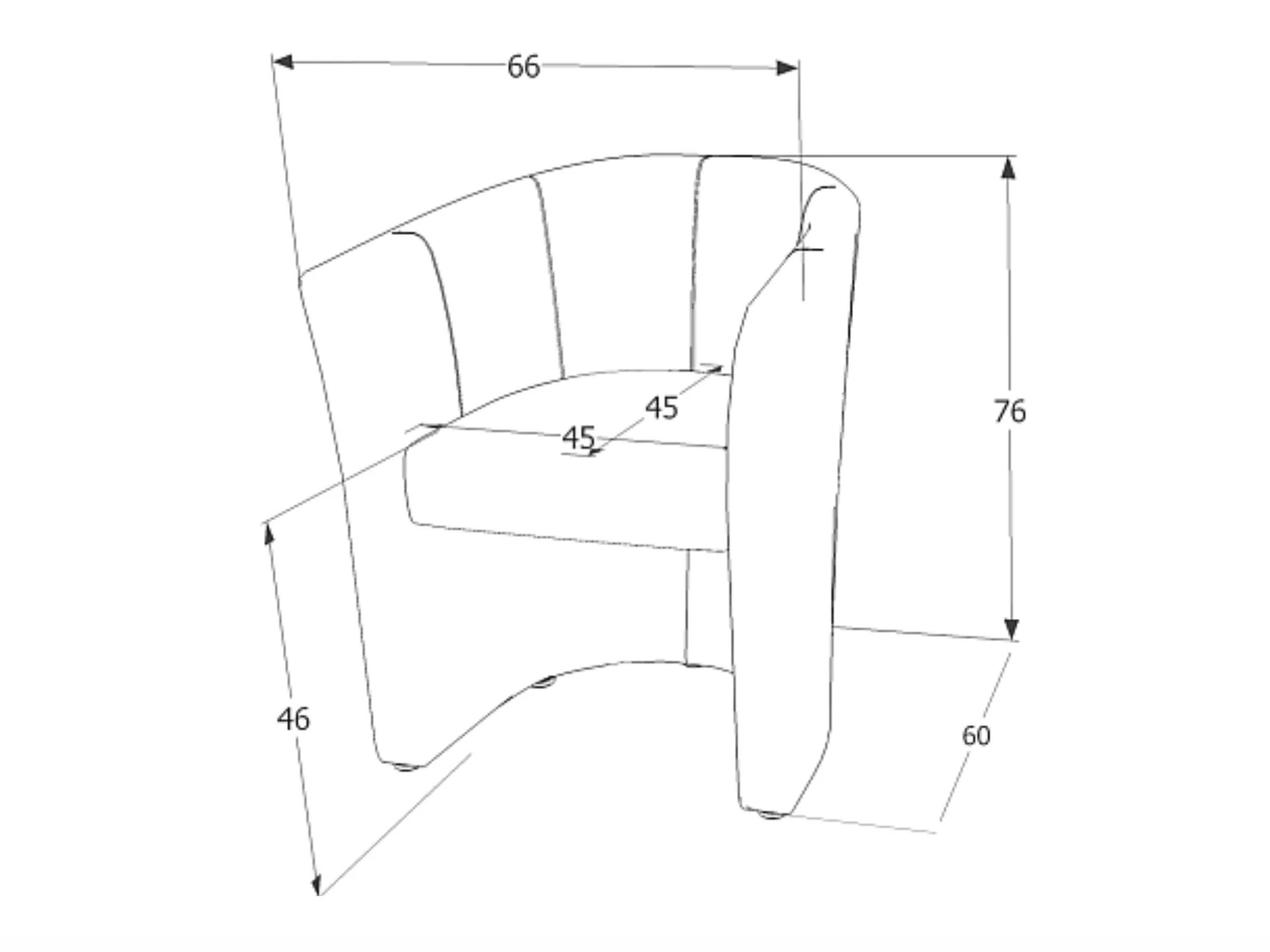 Fauteuil Detroit 945