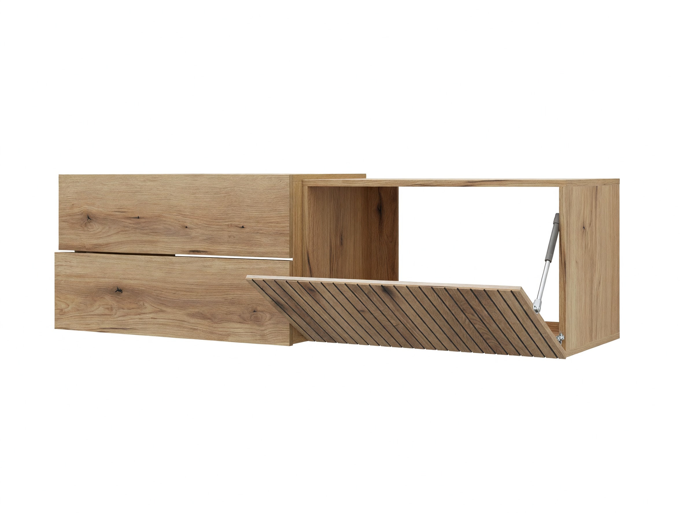 Hangend badkamermeubel voor wastafel Mandeville 363 (Eiken)