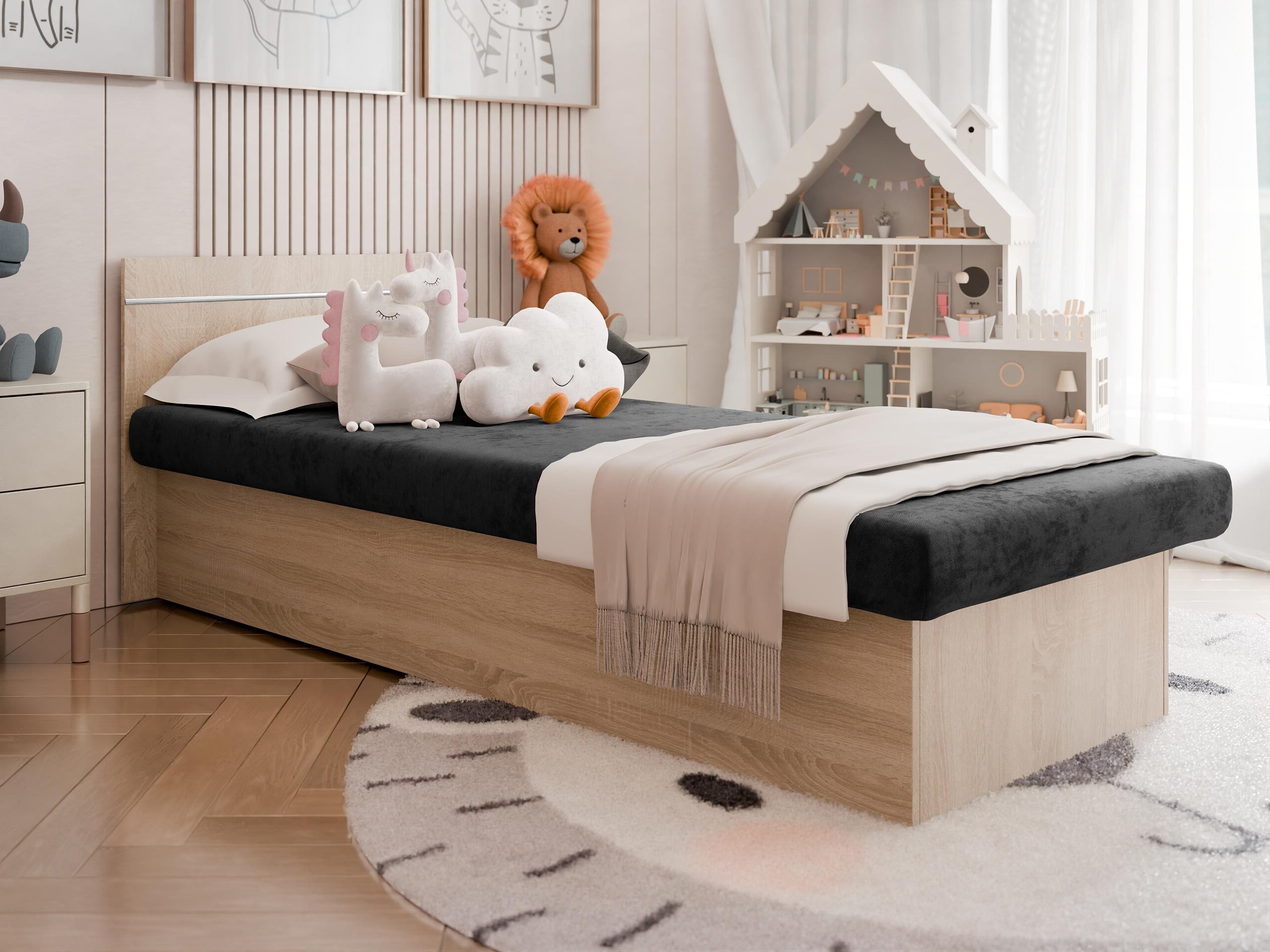 Bed Dover 101 (Sonoma eik)