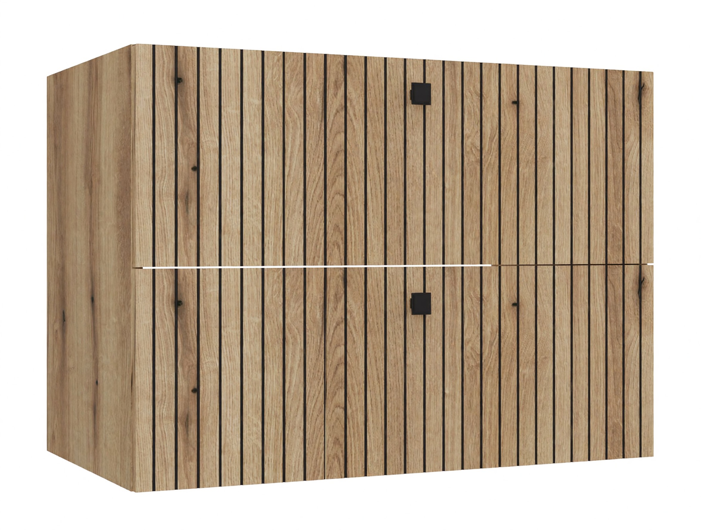 Hangend badkamermeubel voor wastafel Mandeville 315 (Eiken)