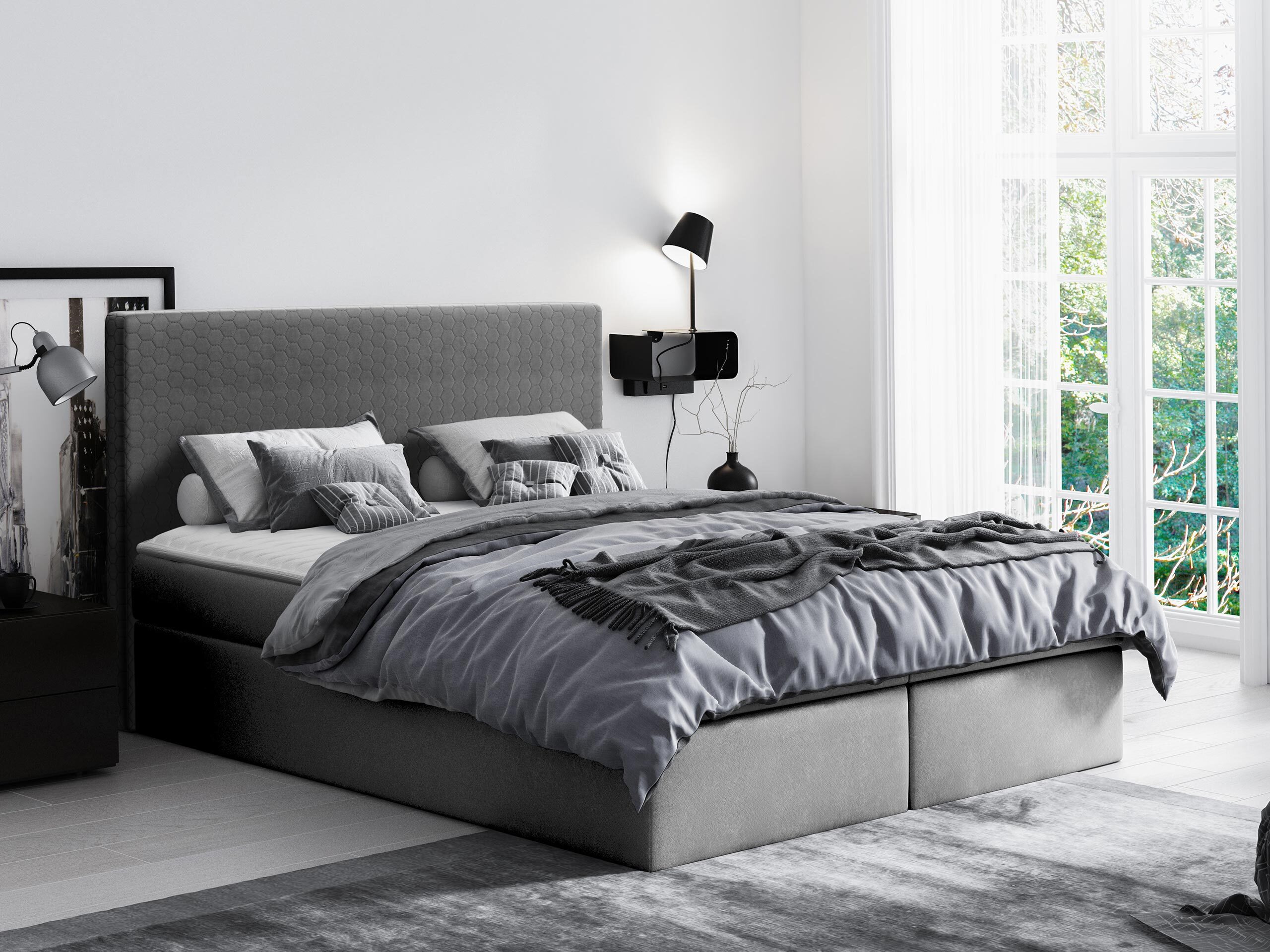 Boxspring Nix (Velluto 16)