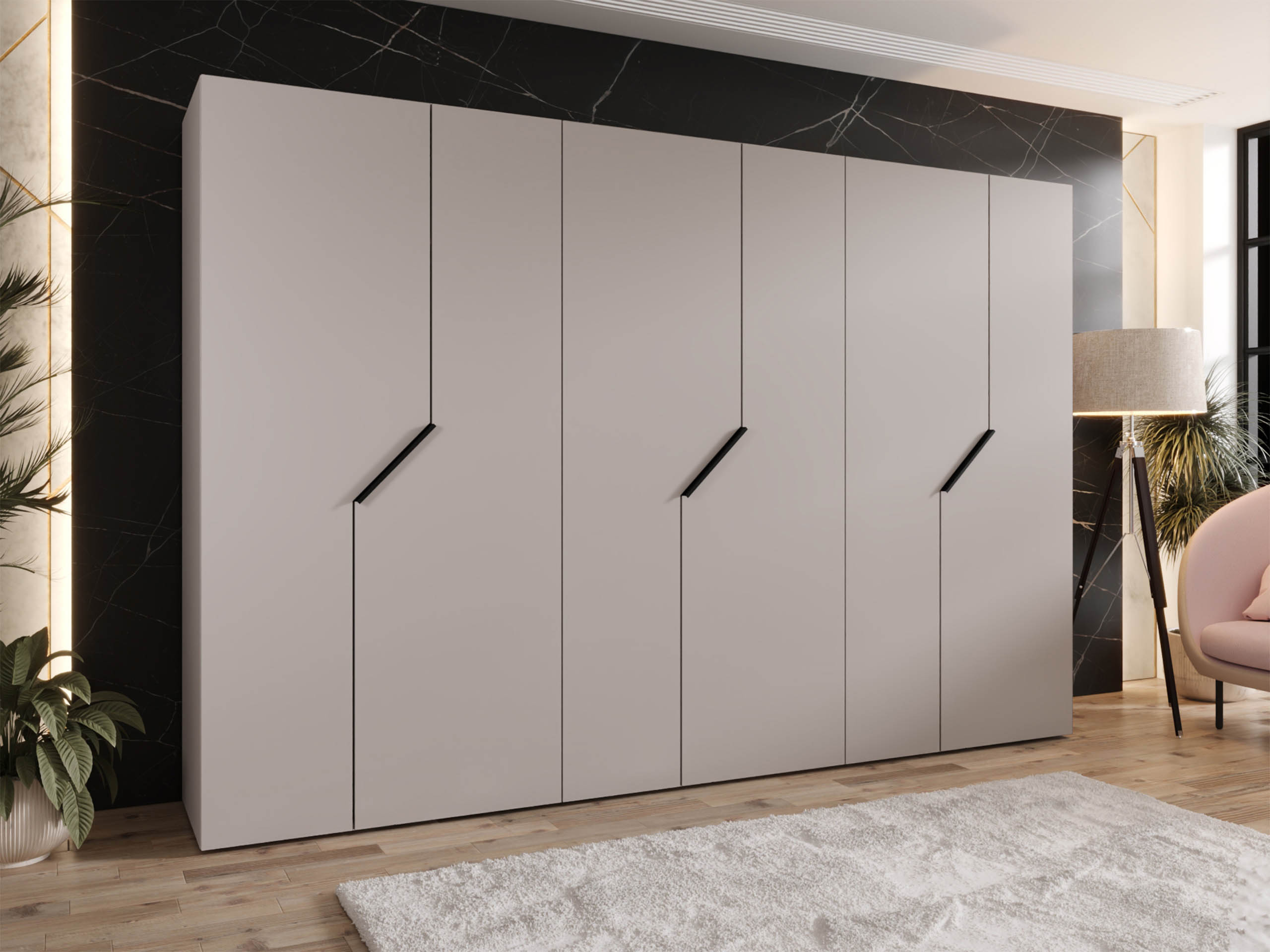 Kledingkast Hartford 596 (Kasjmier)