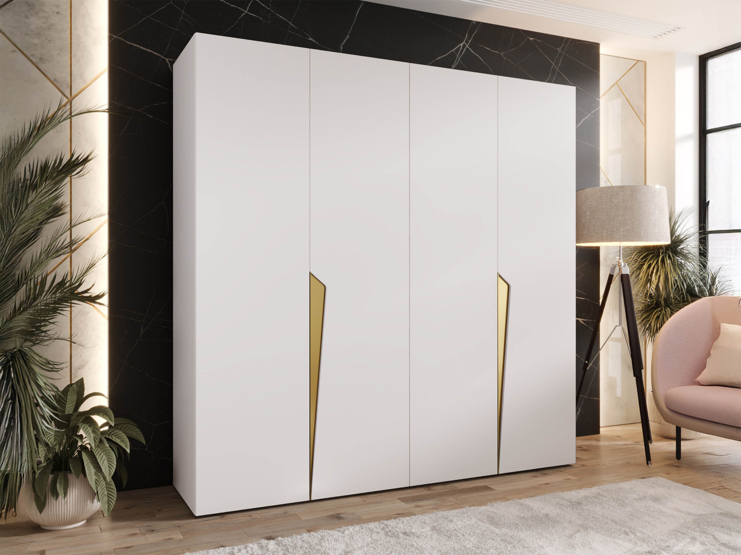 Kledingkast Hartford 605 (Wit)