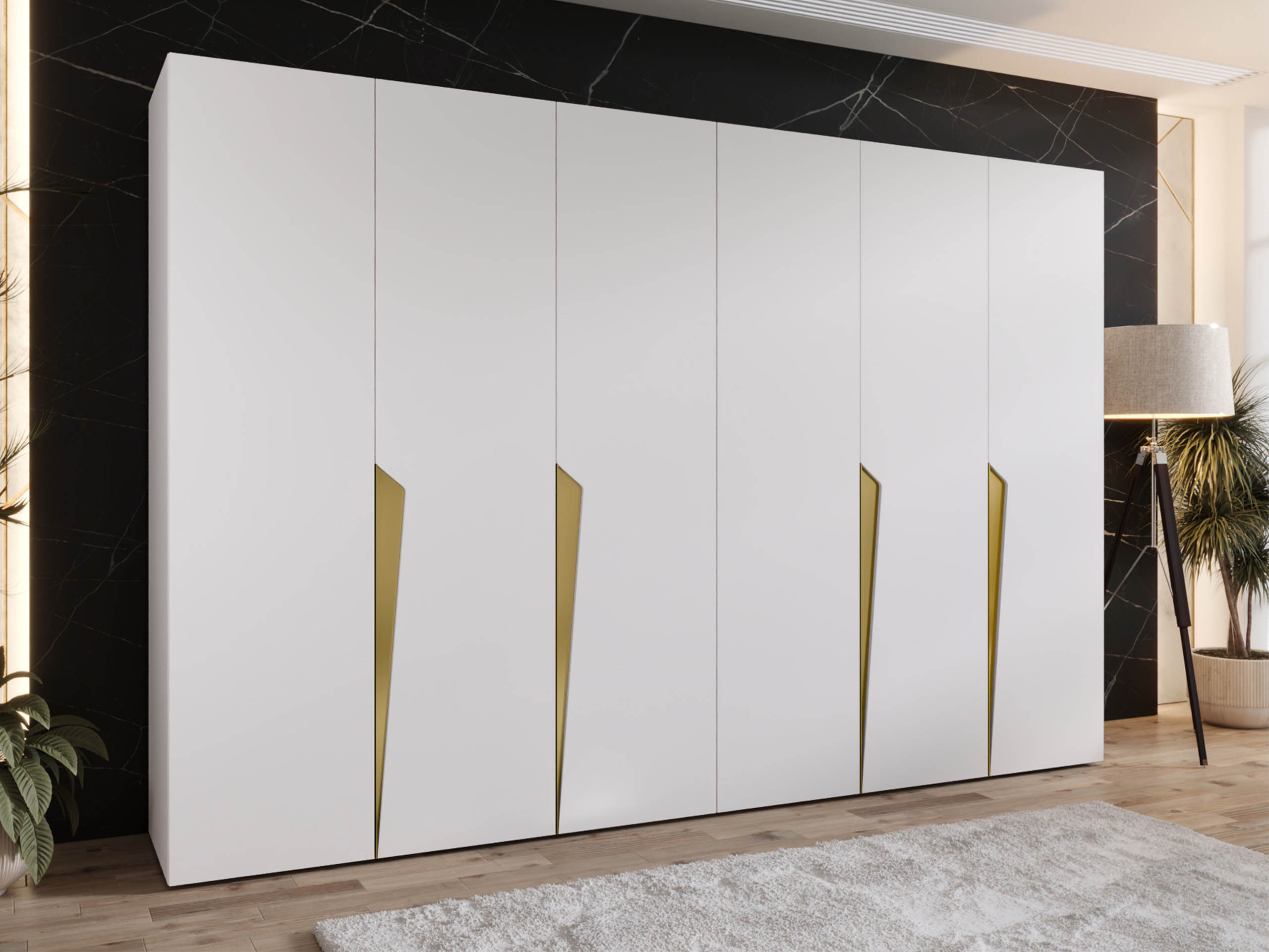 Kledingkast Hartford 607 (Wit)