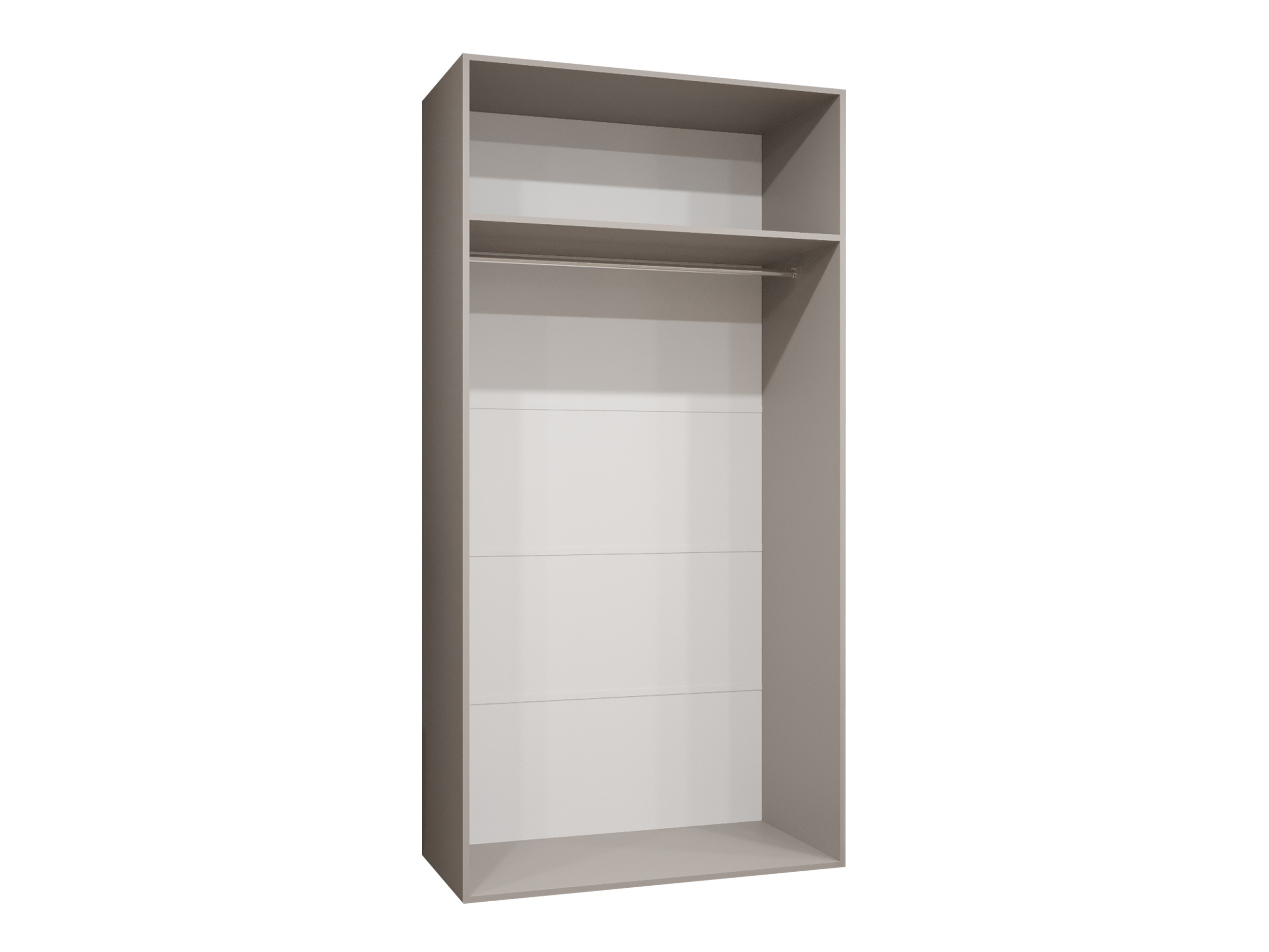 Kledingkast Hartford 608 (Zwart)