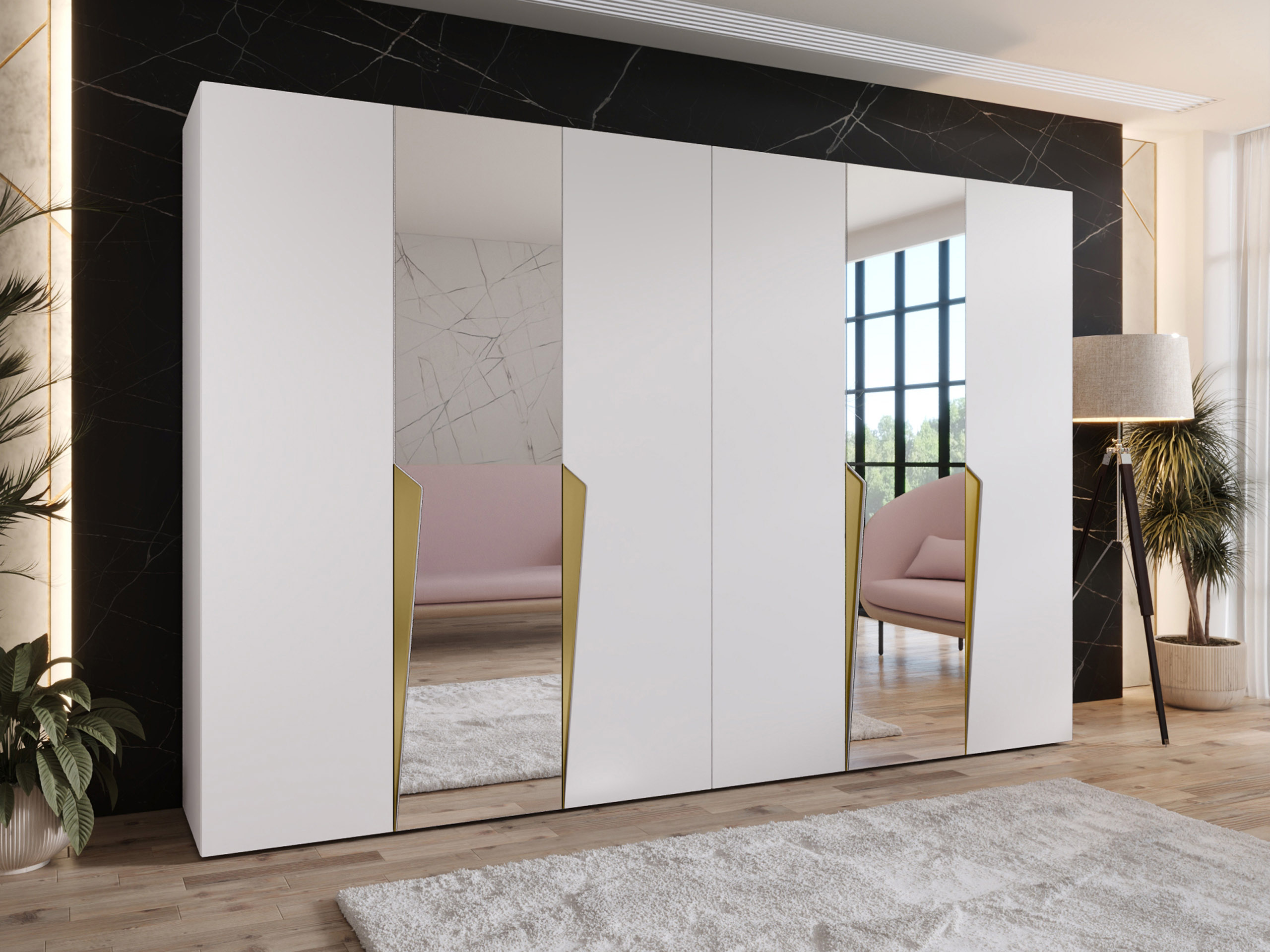 Kledingkast Hartford 612 (Wit)
