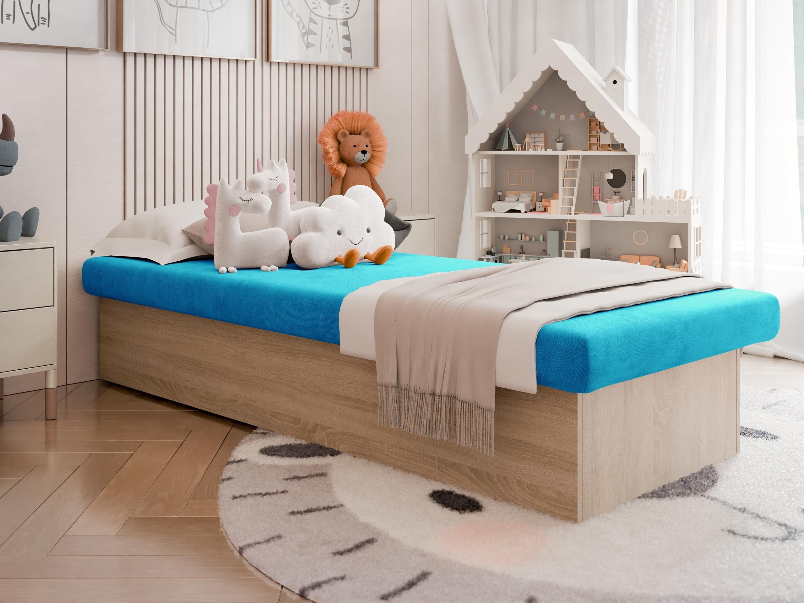 Bed Dover 100 (Sonoma eik)