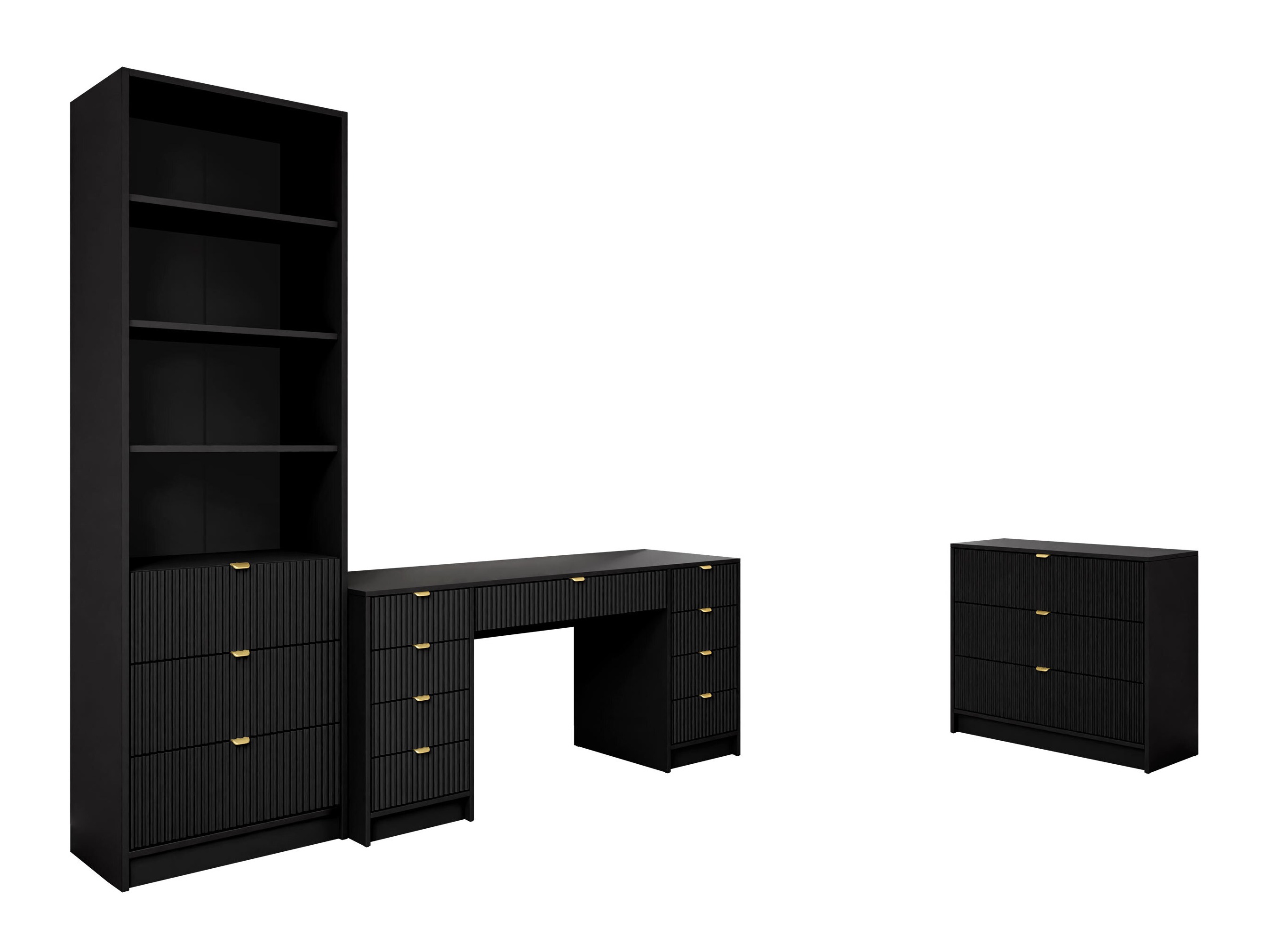 Thuiskantoorset Comfivo Papilio VI (Zwart)