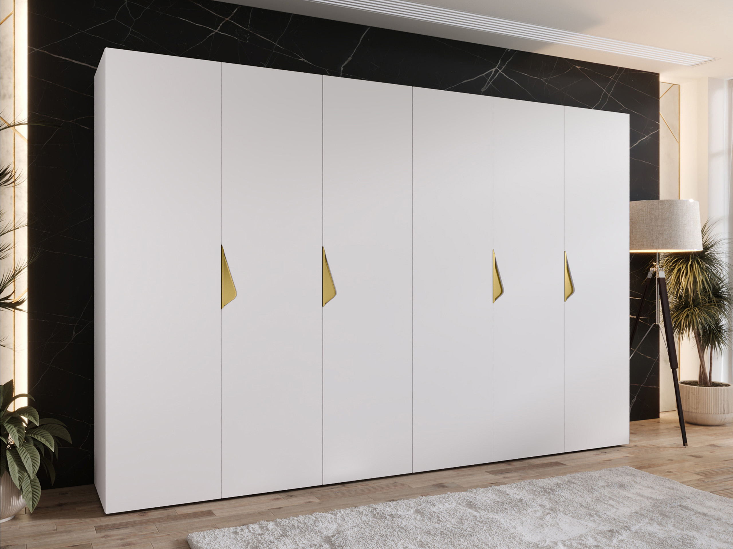 Kledingkast Hartford 622 (Wit)