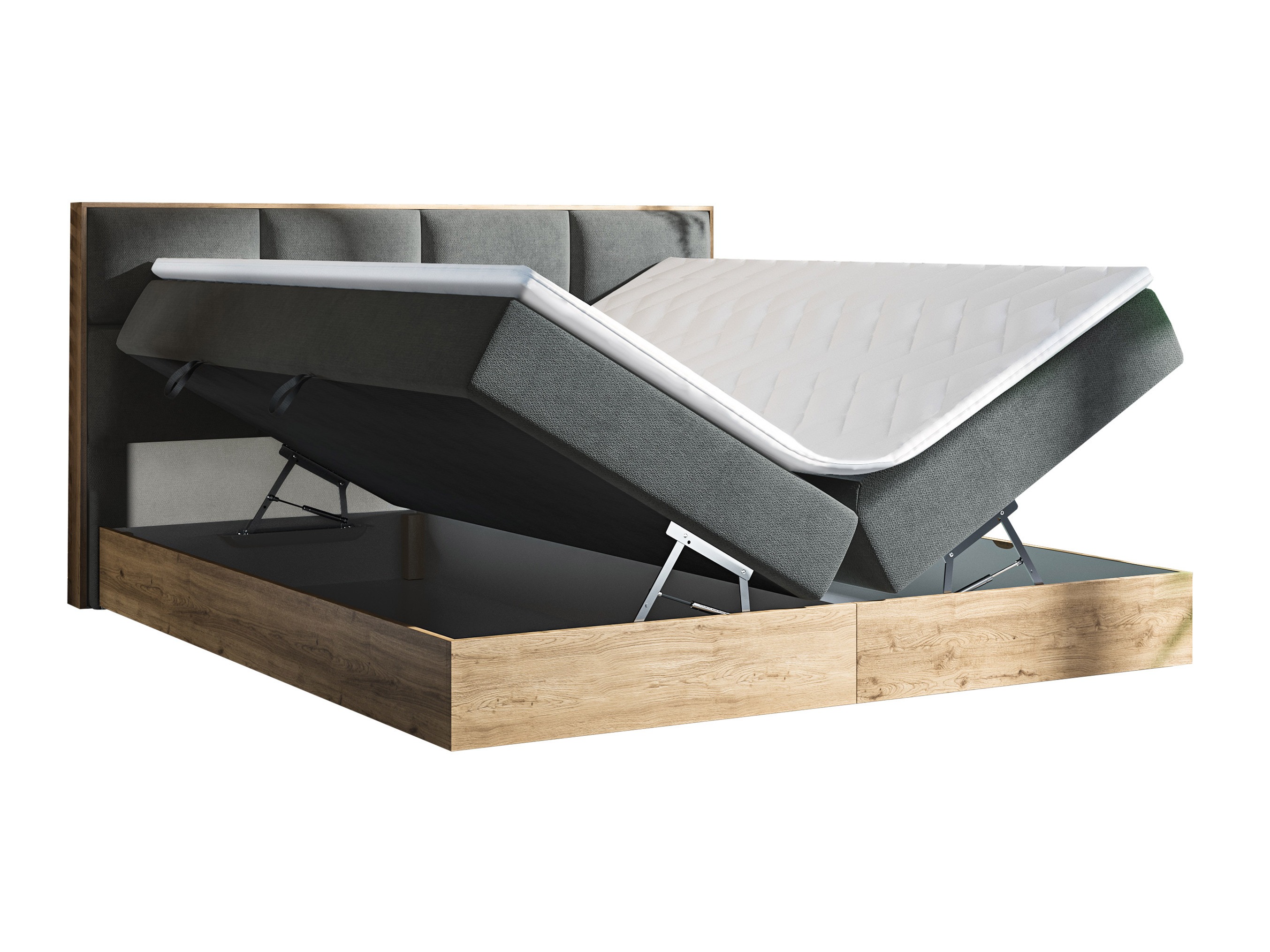 Boxspring ComfiDream Miraena (Gouden eik + Soro 100)