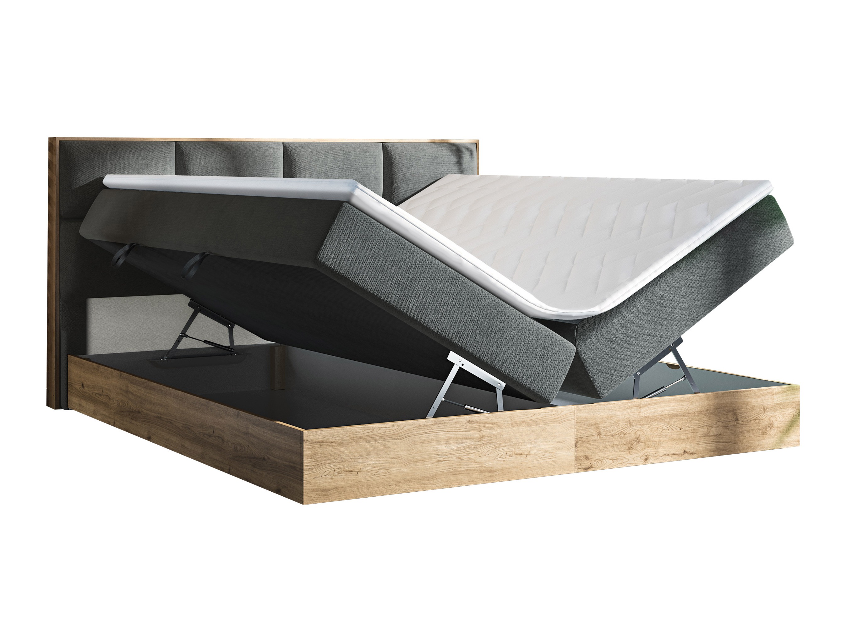 Boxspring ComfiDream Miraena (Gouden eik + Soro 100)