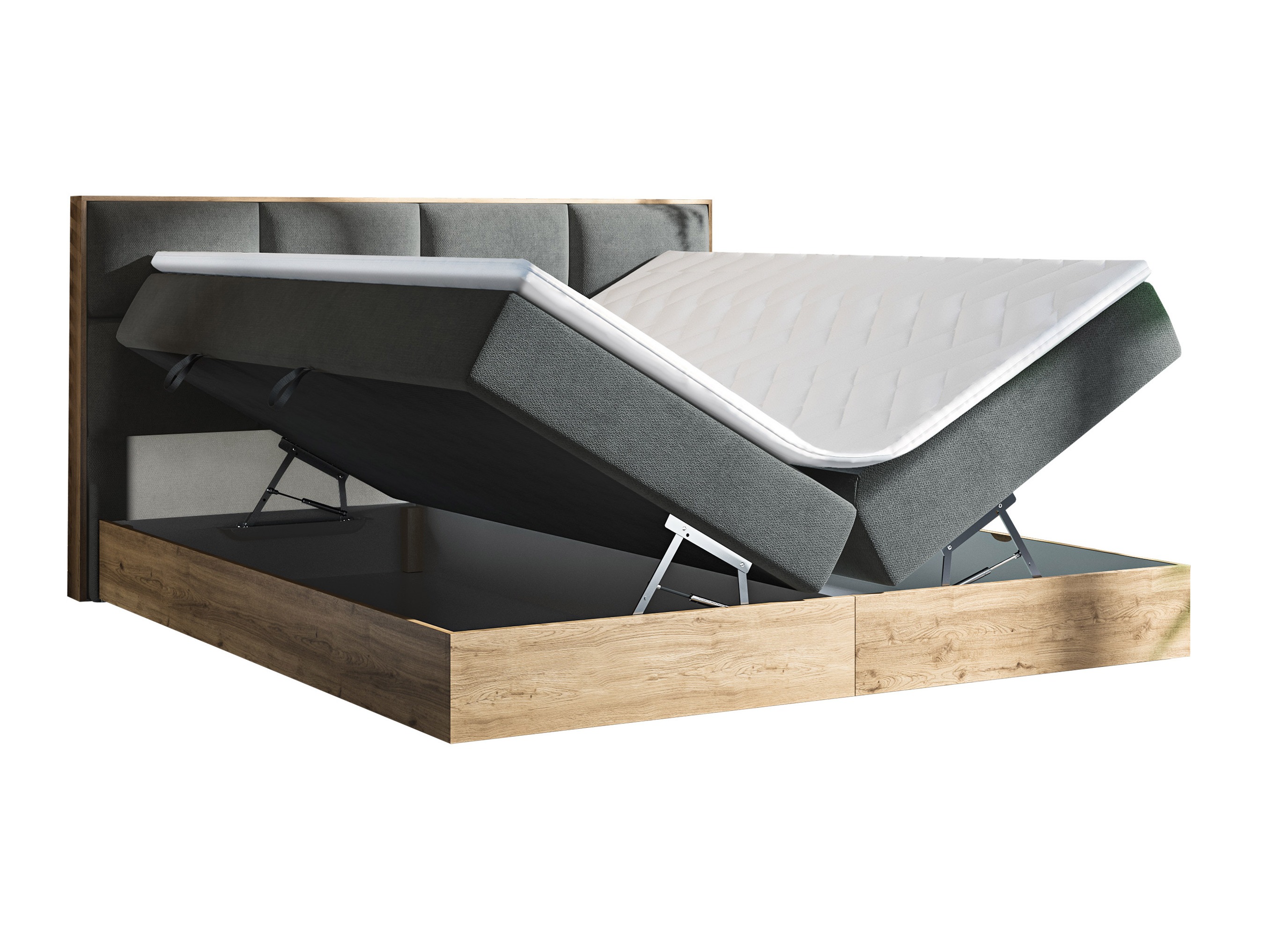 Boxspring ComfiDream Miraena (Gouden eik + Soro 97)