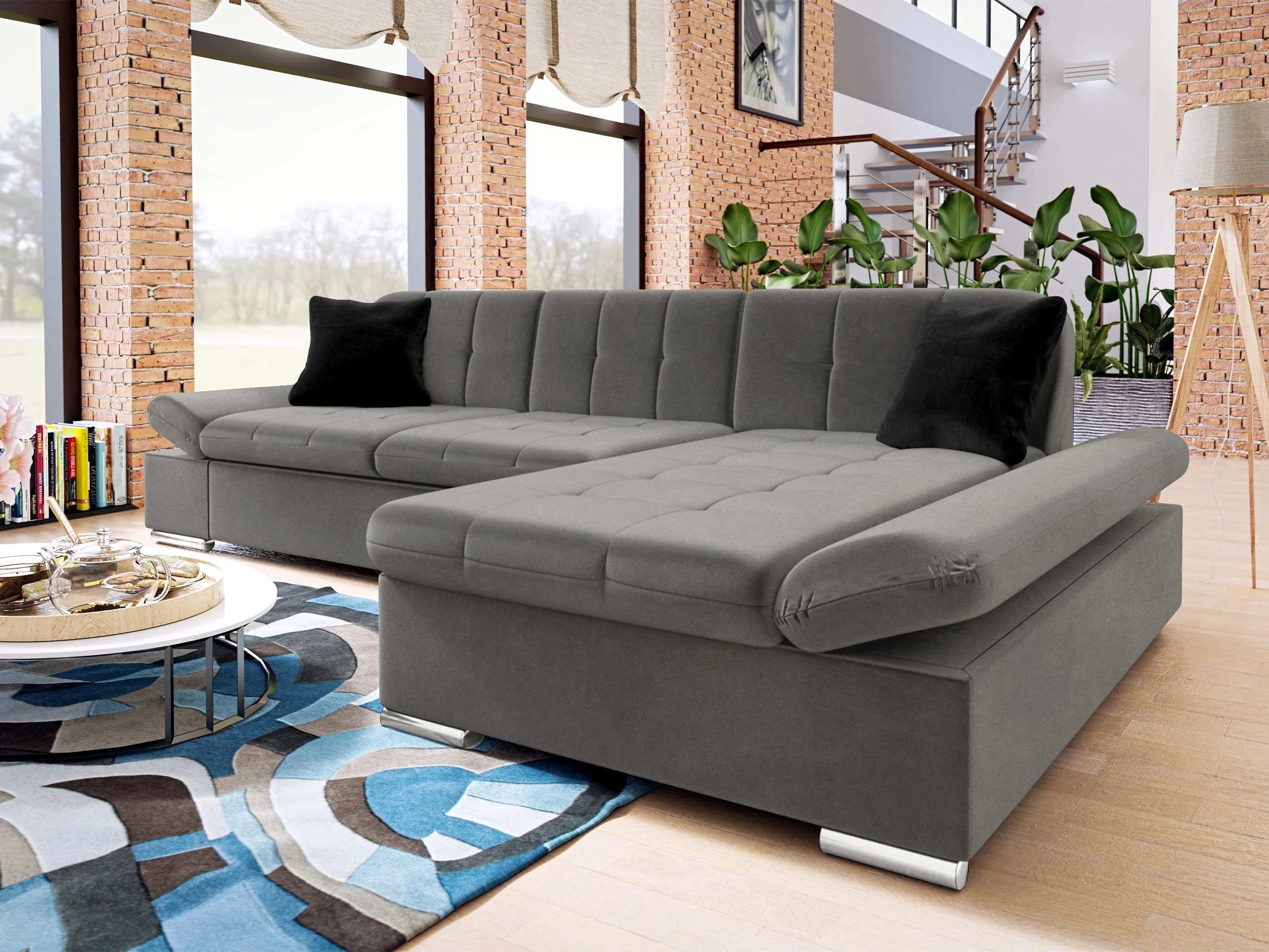 Hoekbank Comfivo Sanitas I (Magic Velvet 2217 + Magic Velvet 2219)