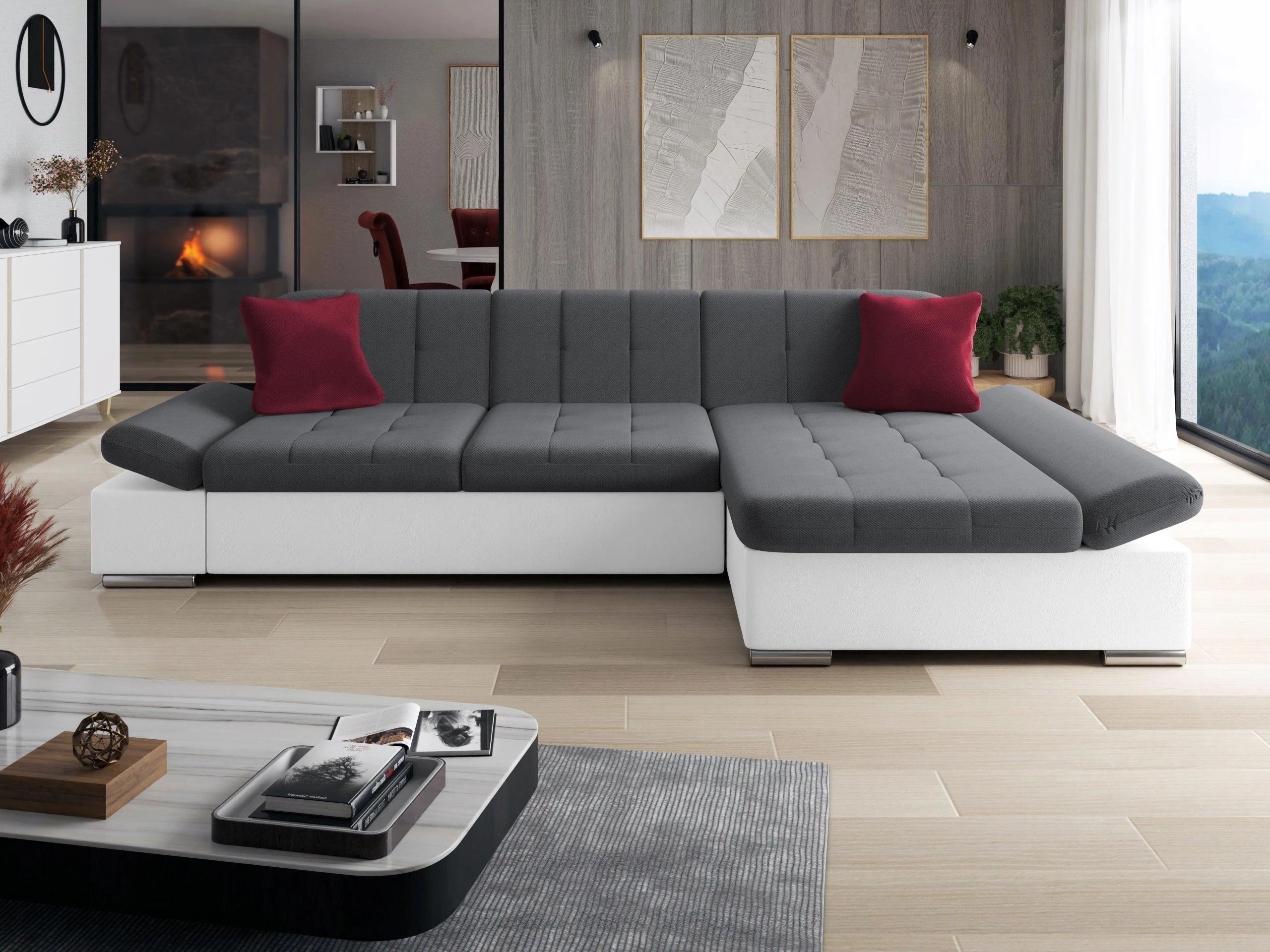 Hoekbank Comfivo Sanitas I (Soft 017 + Kronos 22 + Kronos 02)