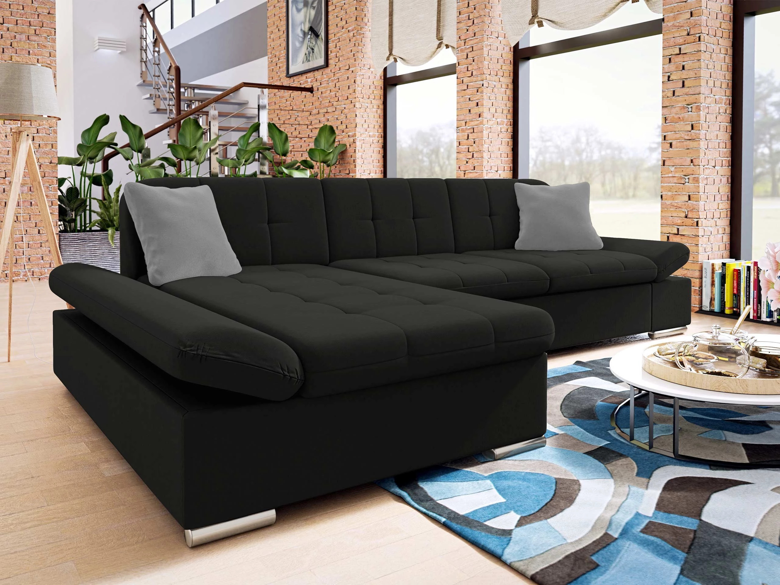 Hoekbank Comfivo Sanitas I (Uttario Velvet 2980 + Uttario Velvet 2972)