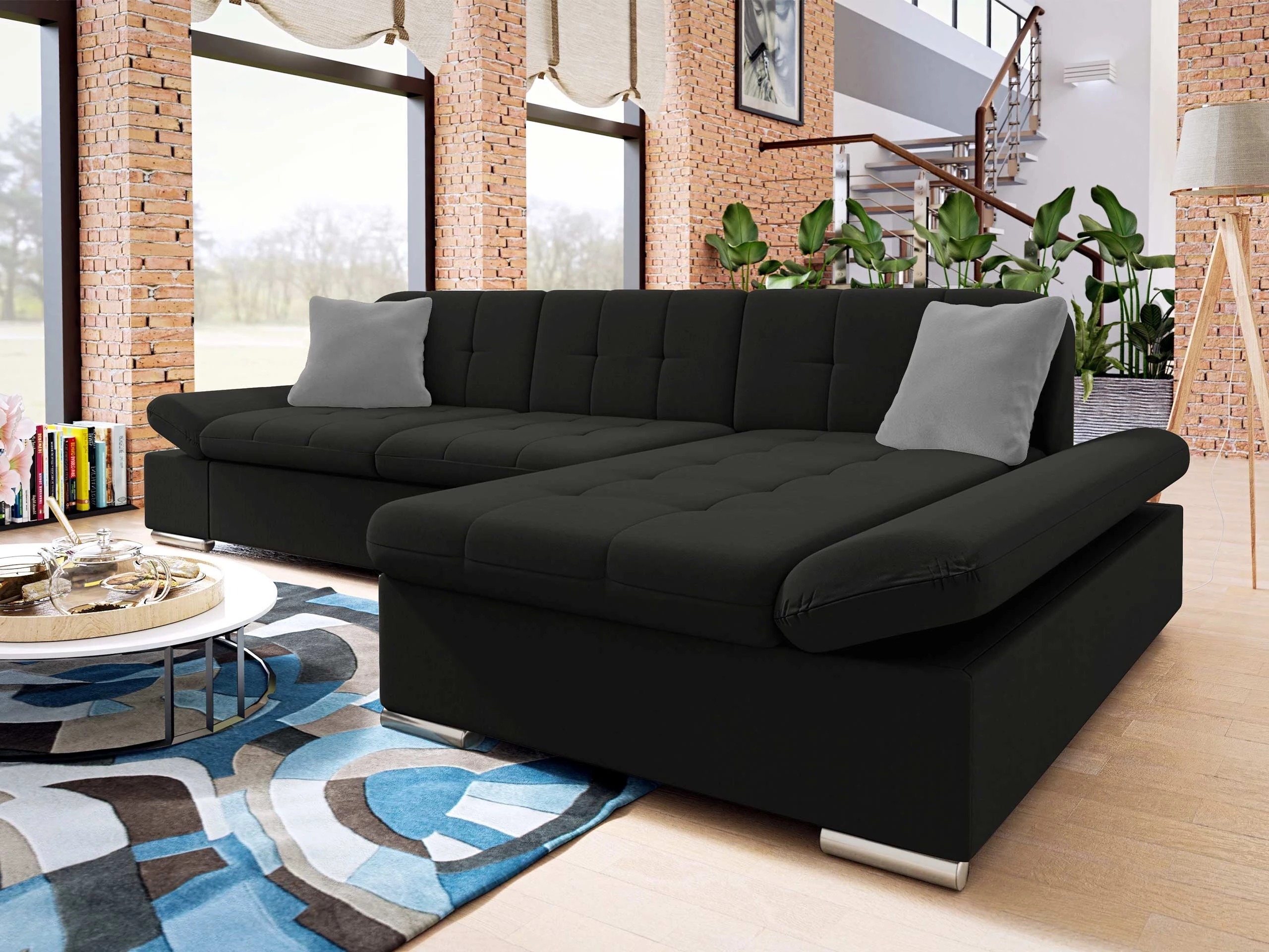Hoekbank Comfivo Sanitas I (Uttario Velvet 2980 + Uttario Velvet 2972)