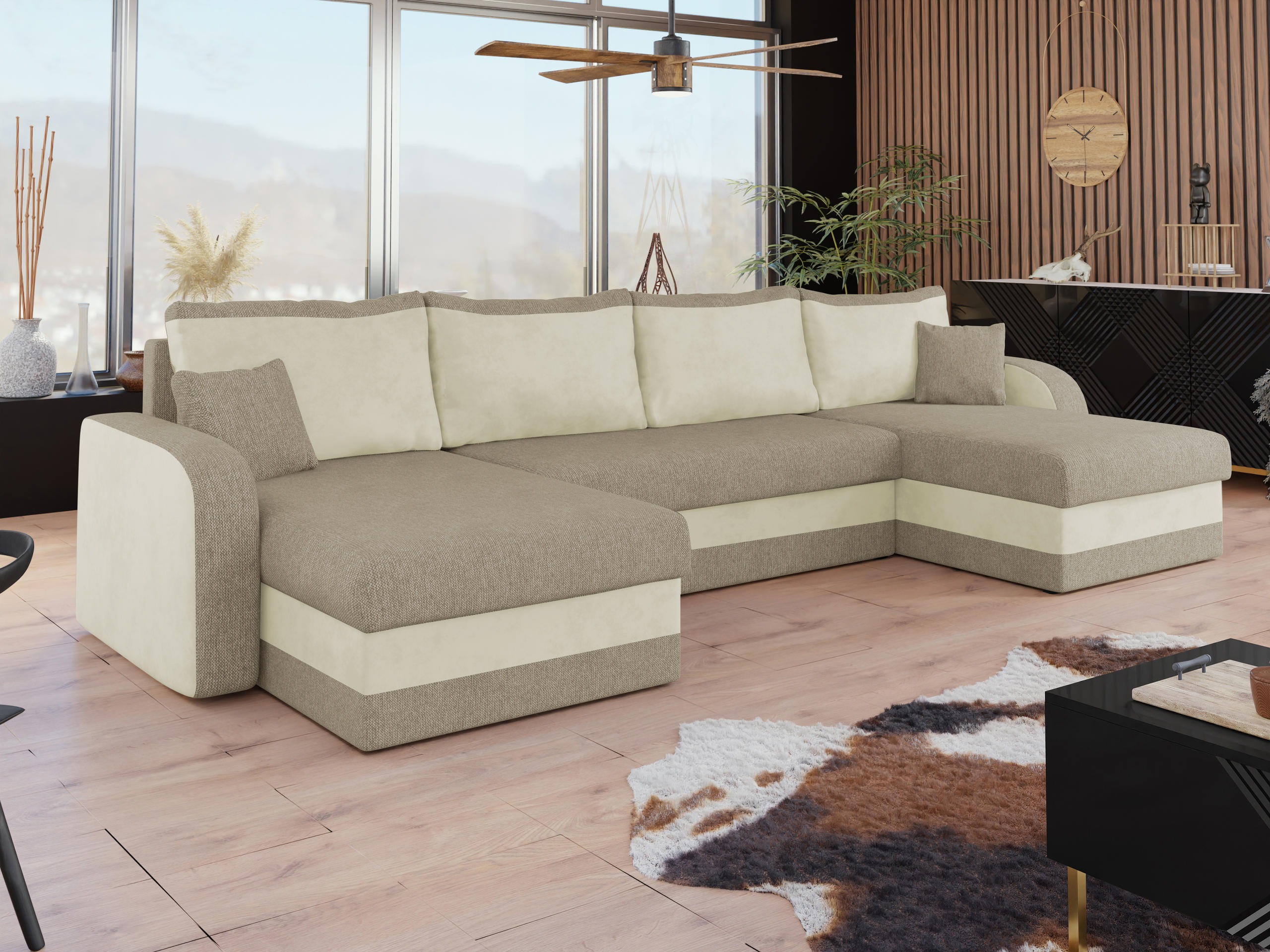Hoekbank Comfivo Melissa III (Matana 17 + Polo 872)