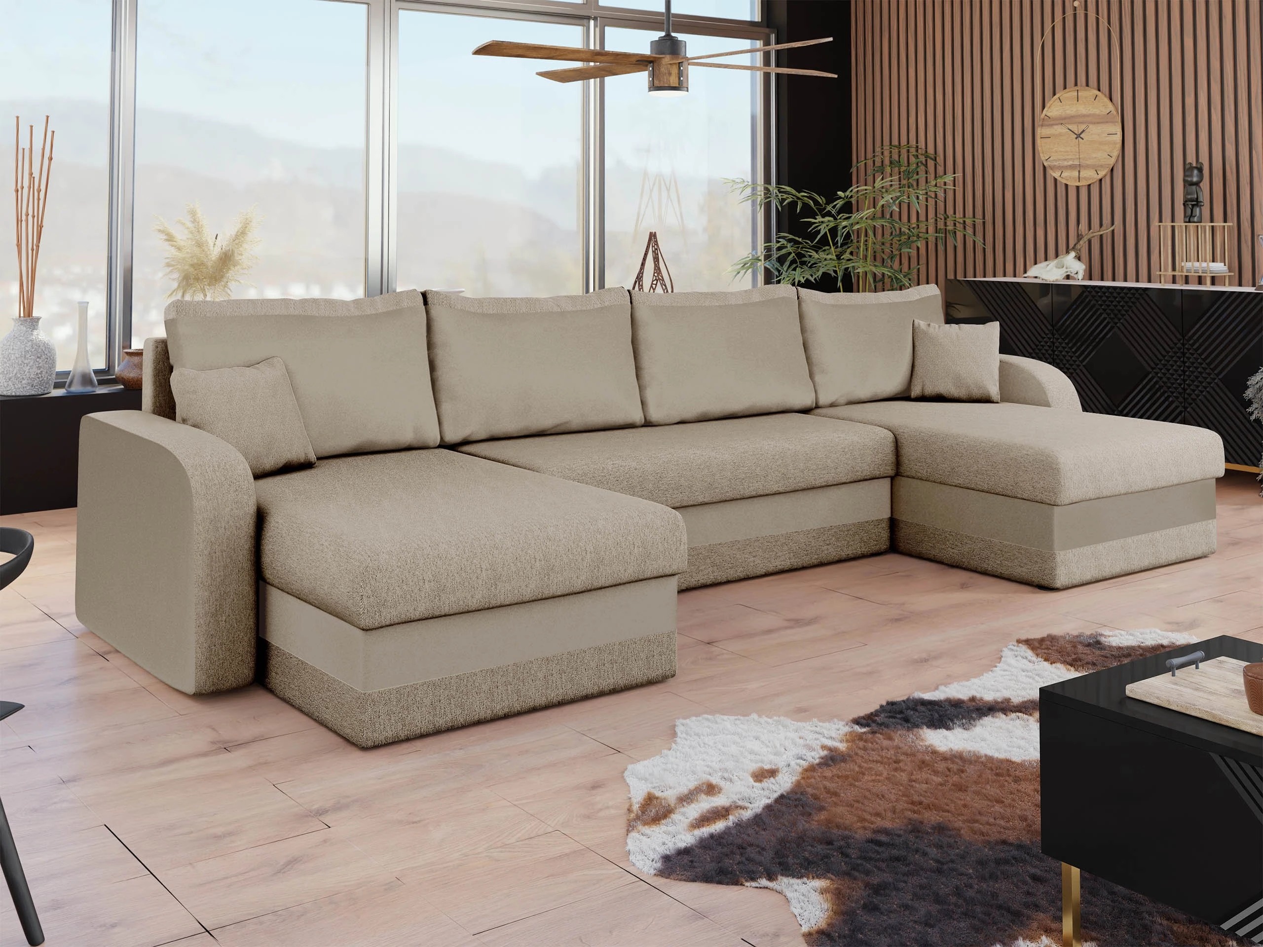 Hoekbank Comfivo Melissa III (Tatum 272 + Uttario Velvet 2979)