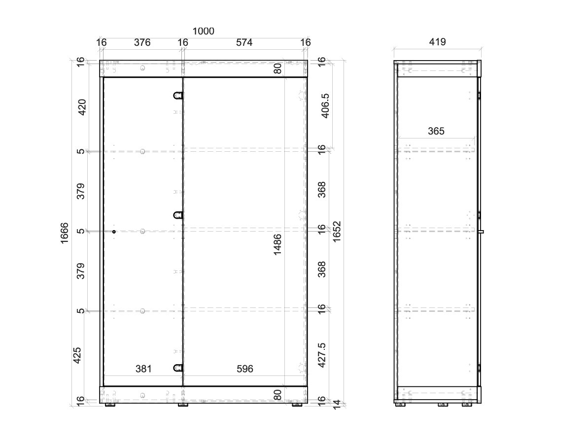 Boekenkast Orlcali 107