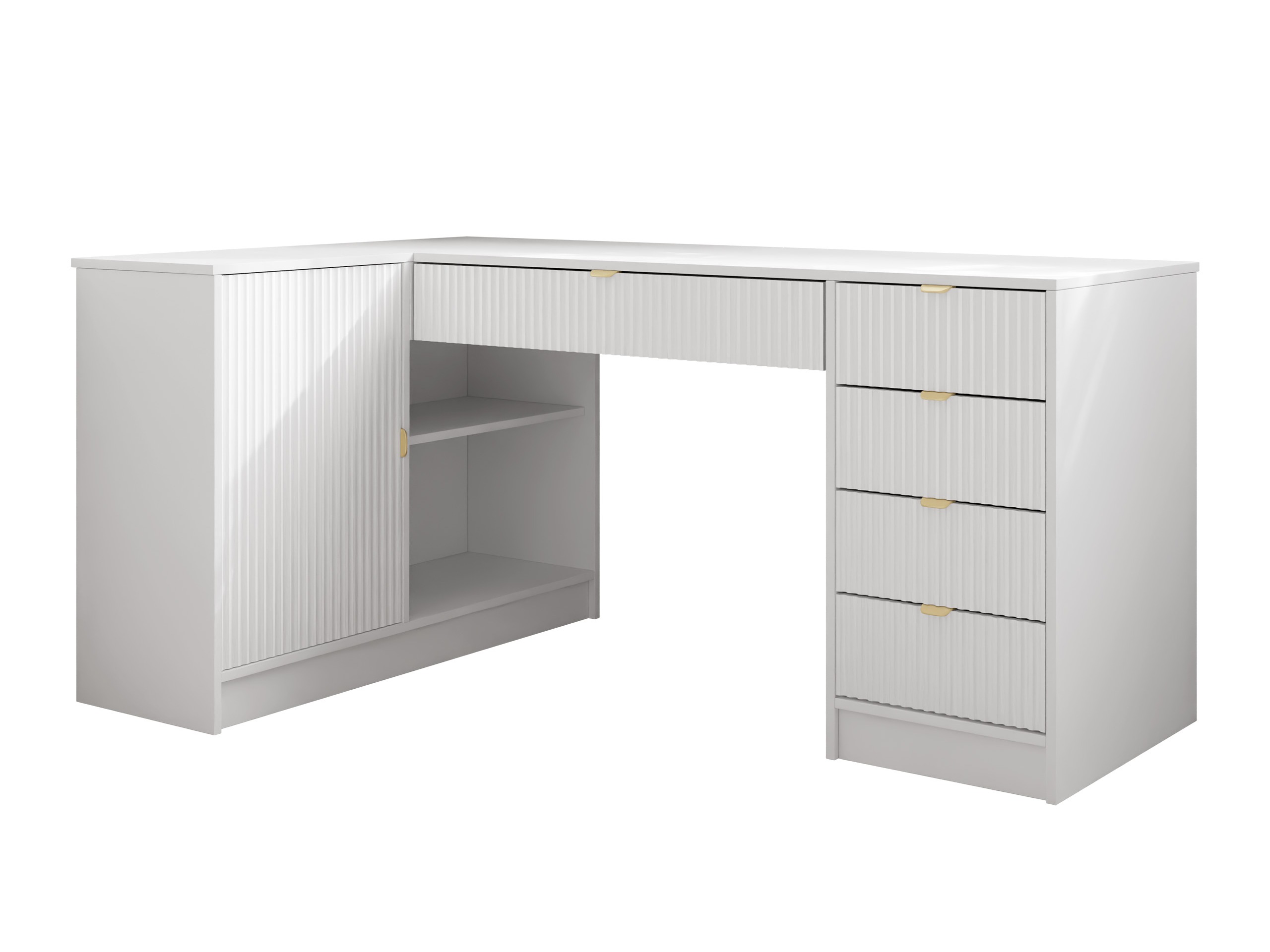 Hoekbureau Comfivo Papilio II (Wit)